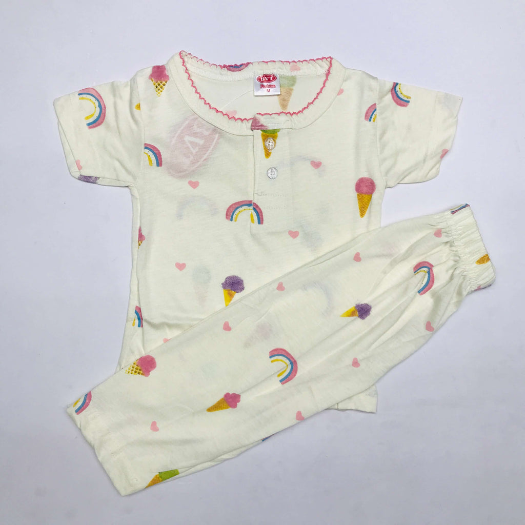 Bubbly Buttons Kids Pant Set
