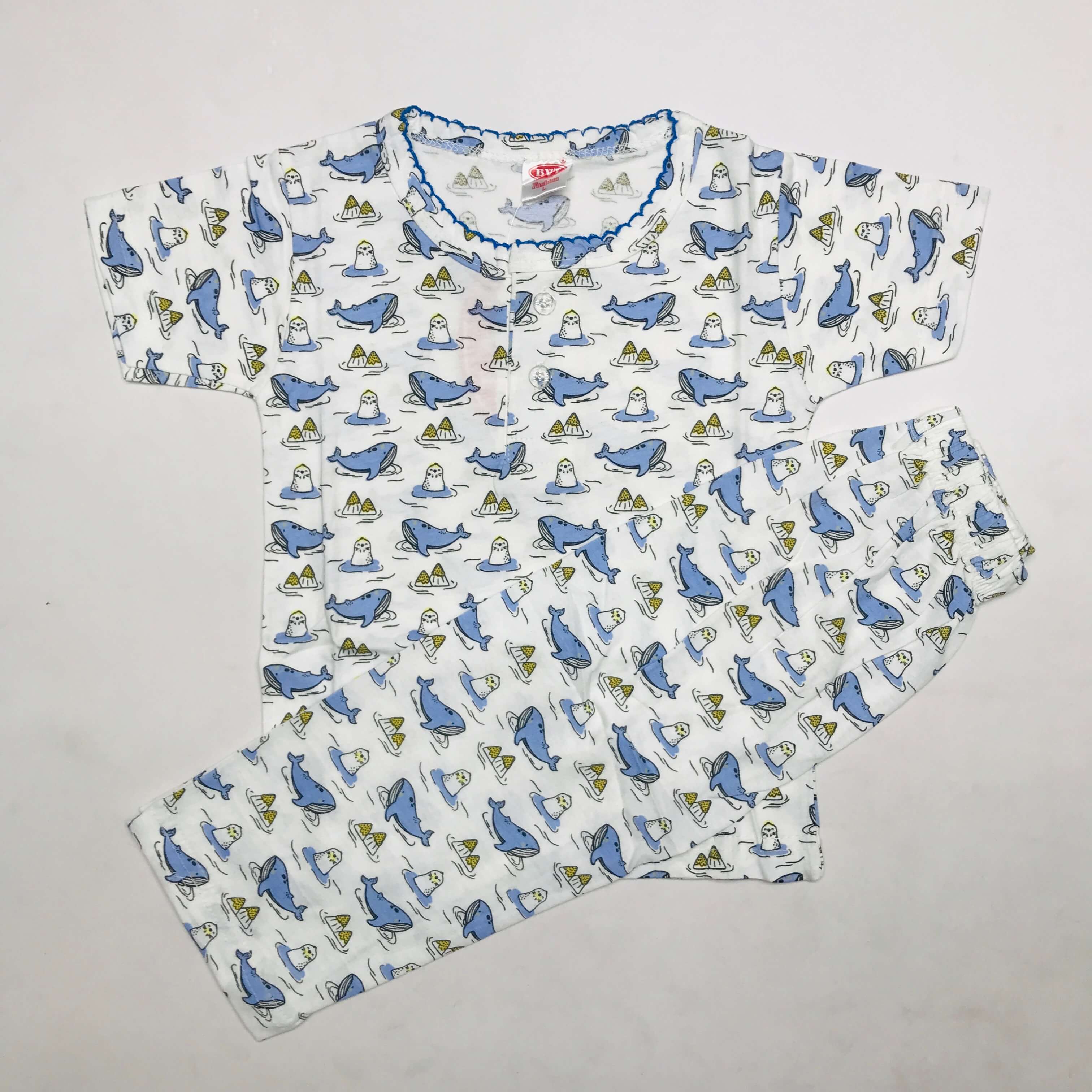 Bubbly Buttons Kids Pant Set