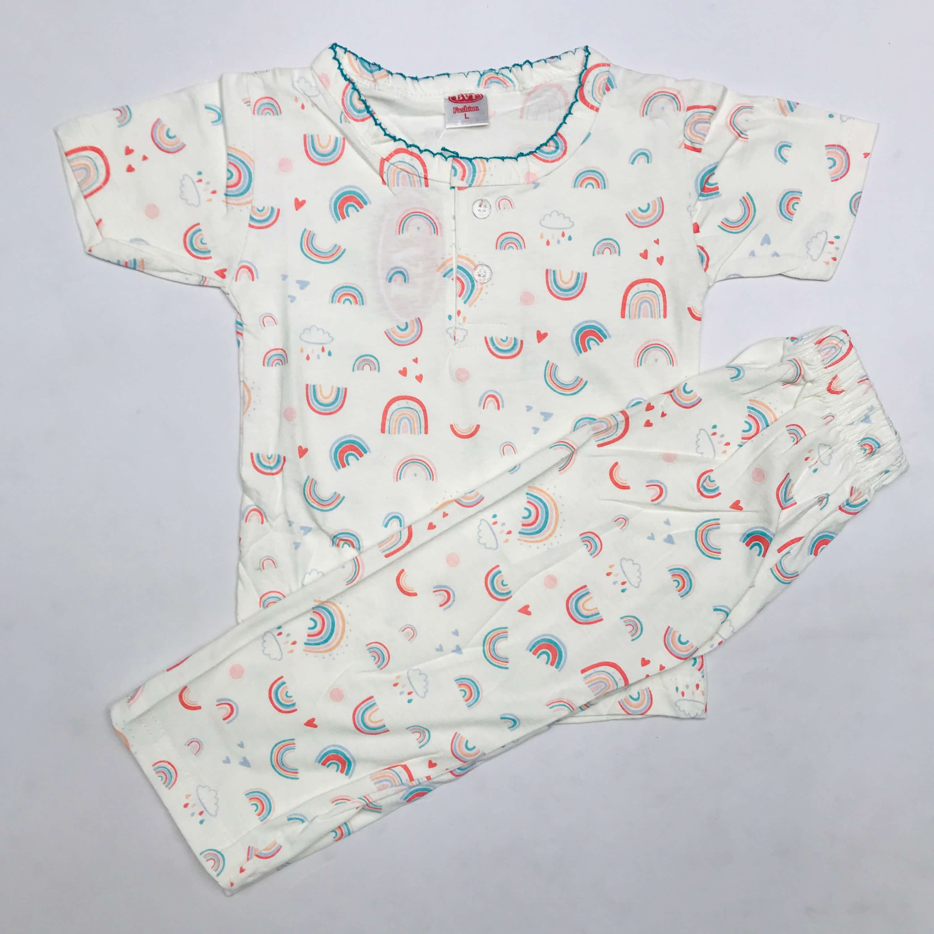 Bubbly Buttons Kids Pant Set