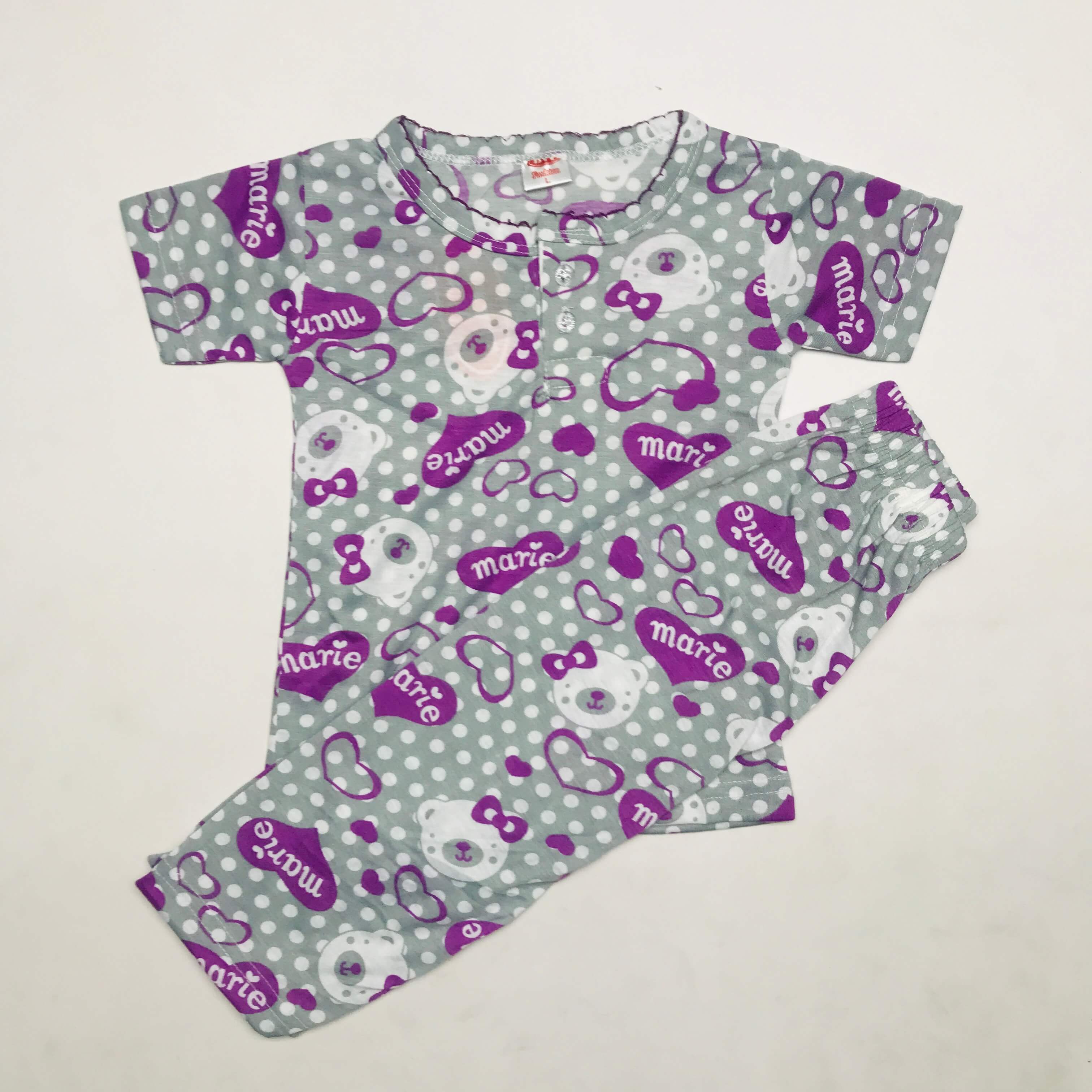 Bubbly Buttons Kids Pant Set