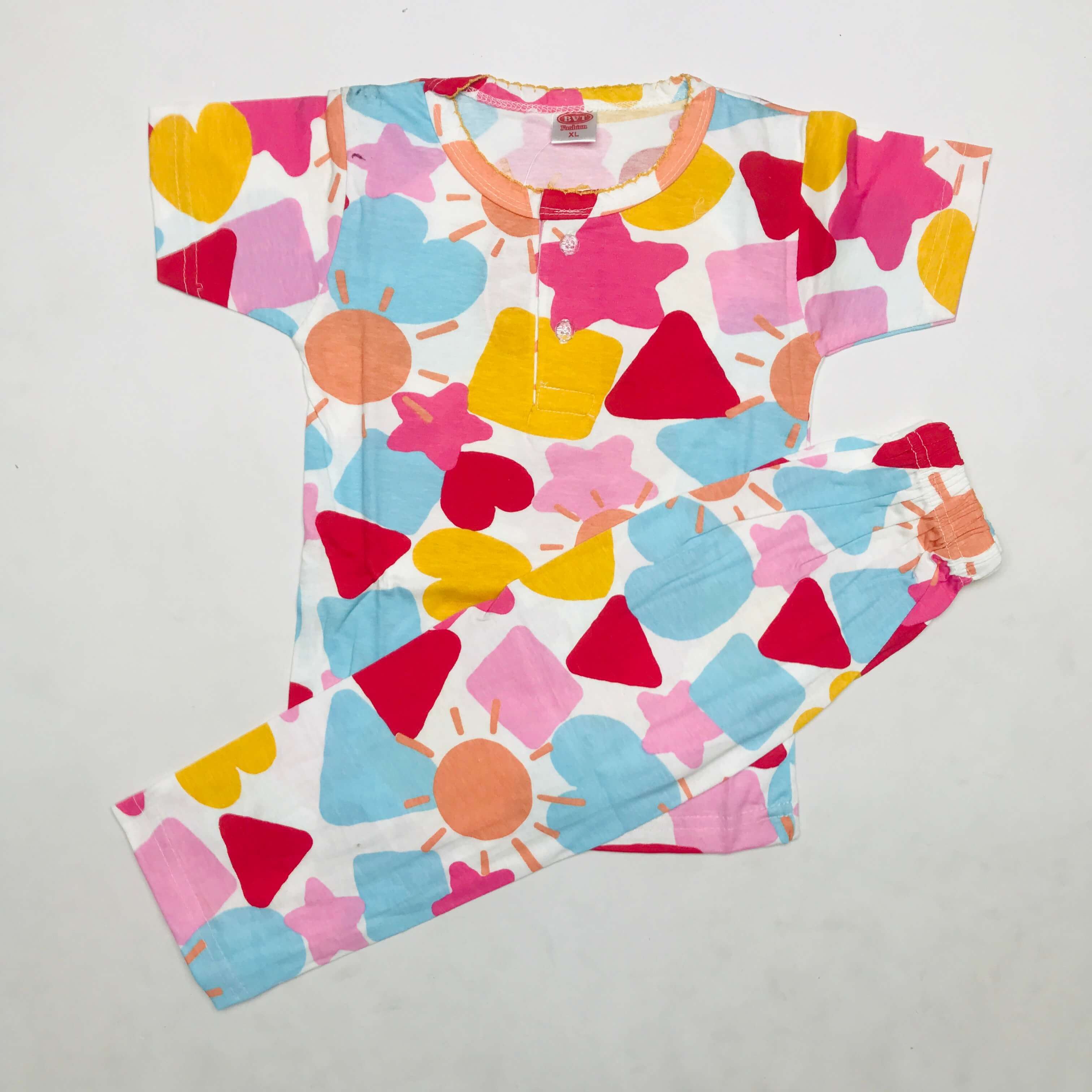Bubbly Buttons Kids Pant Set