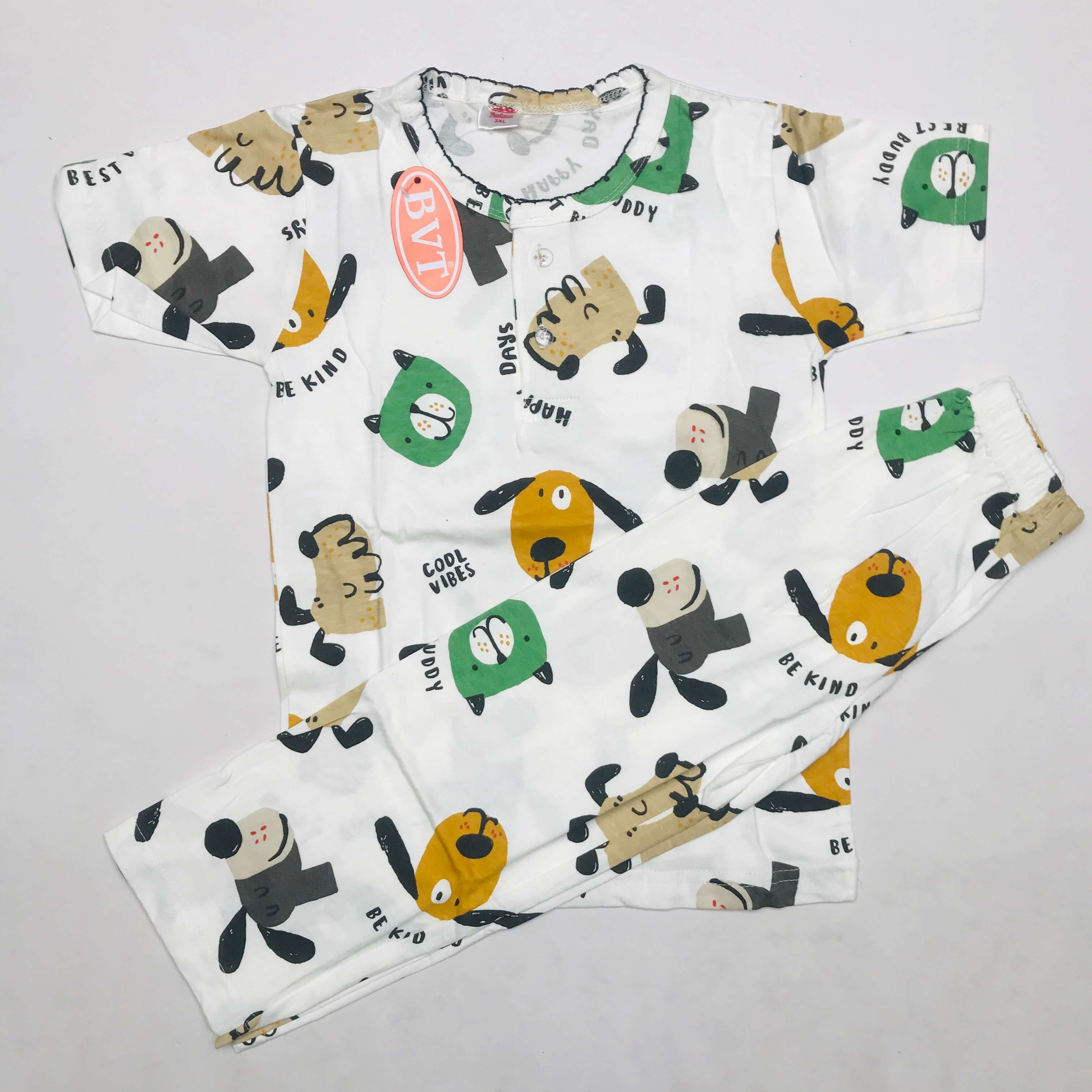 Bubbly Buttons Kids Pant Set