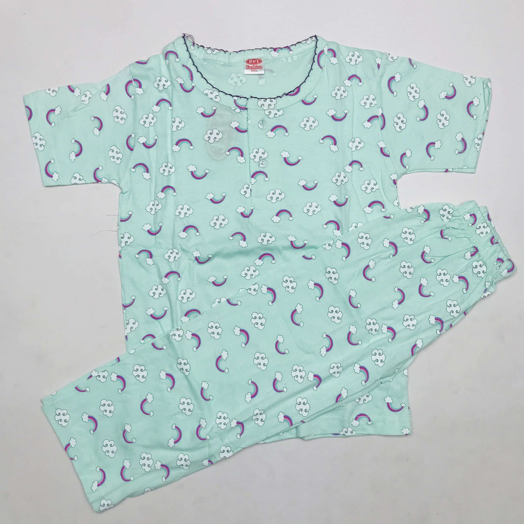 Bubbly Buttons Kids Pant Set