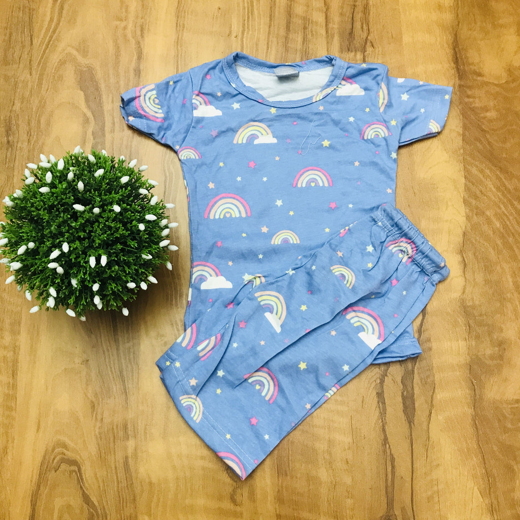 Kids Printed Shorts Set
