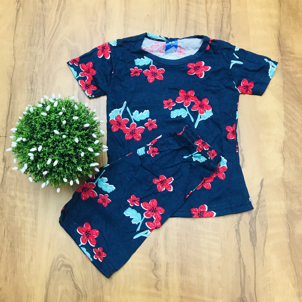 Kids Printed Shorts Set