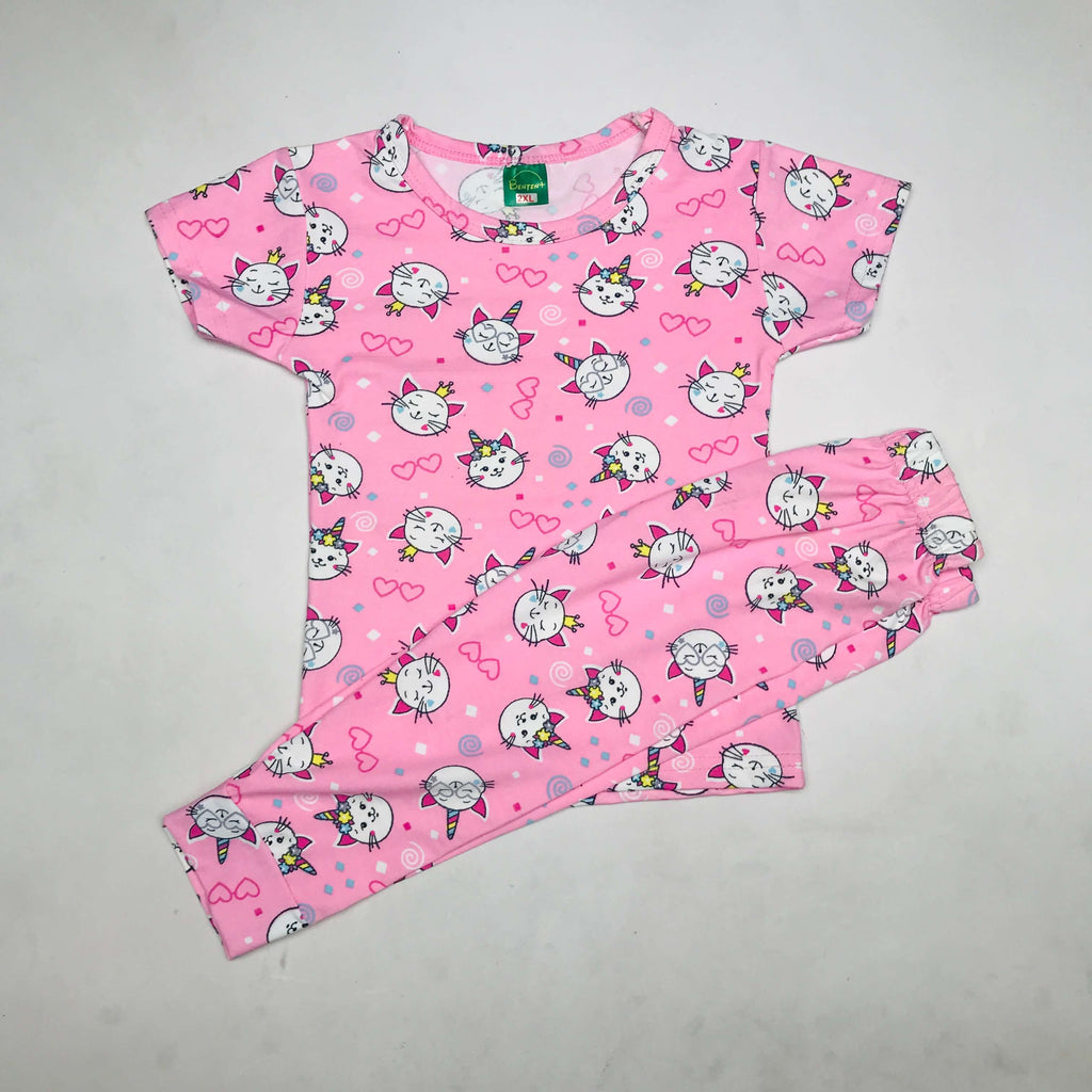 Cartoon printed Pant Set