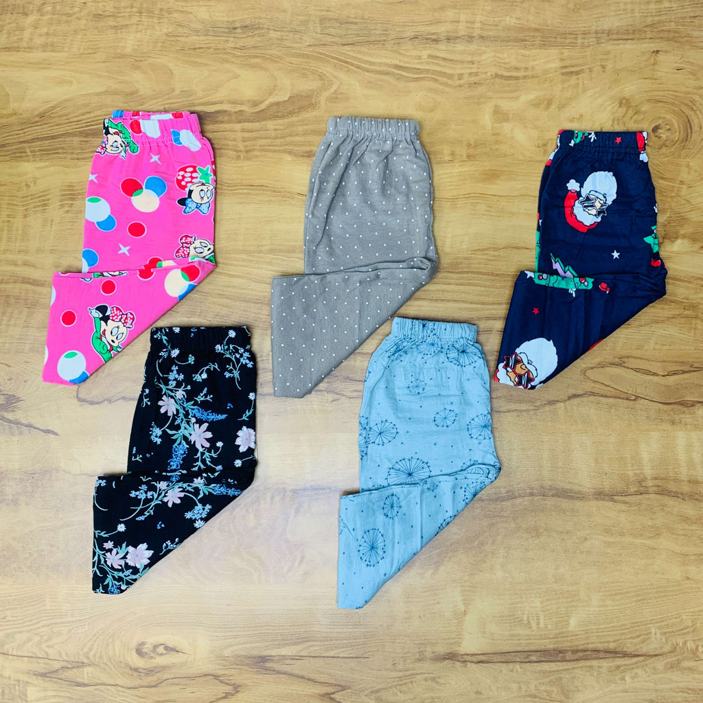 Unisex Kids Pants Pack of 5