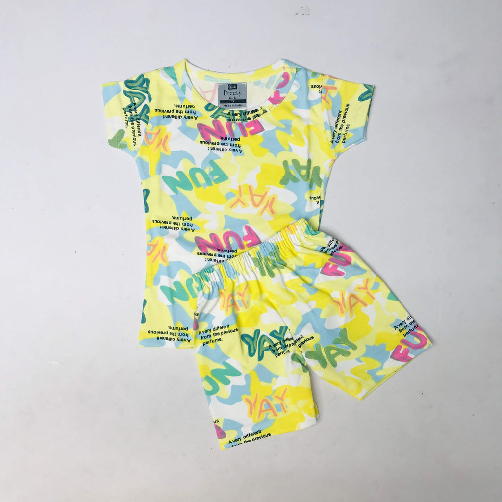 Pretty Kids Shorts Set