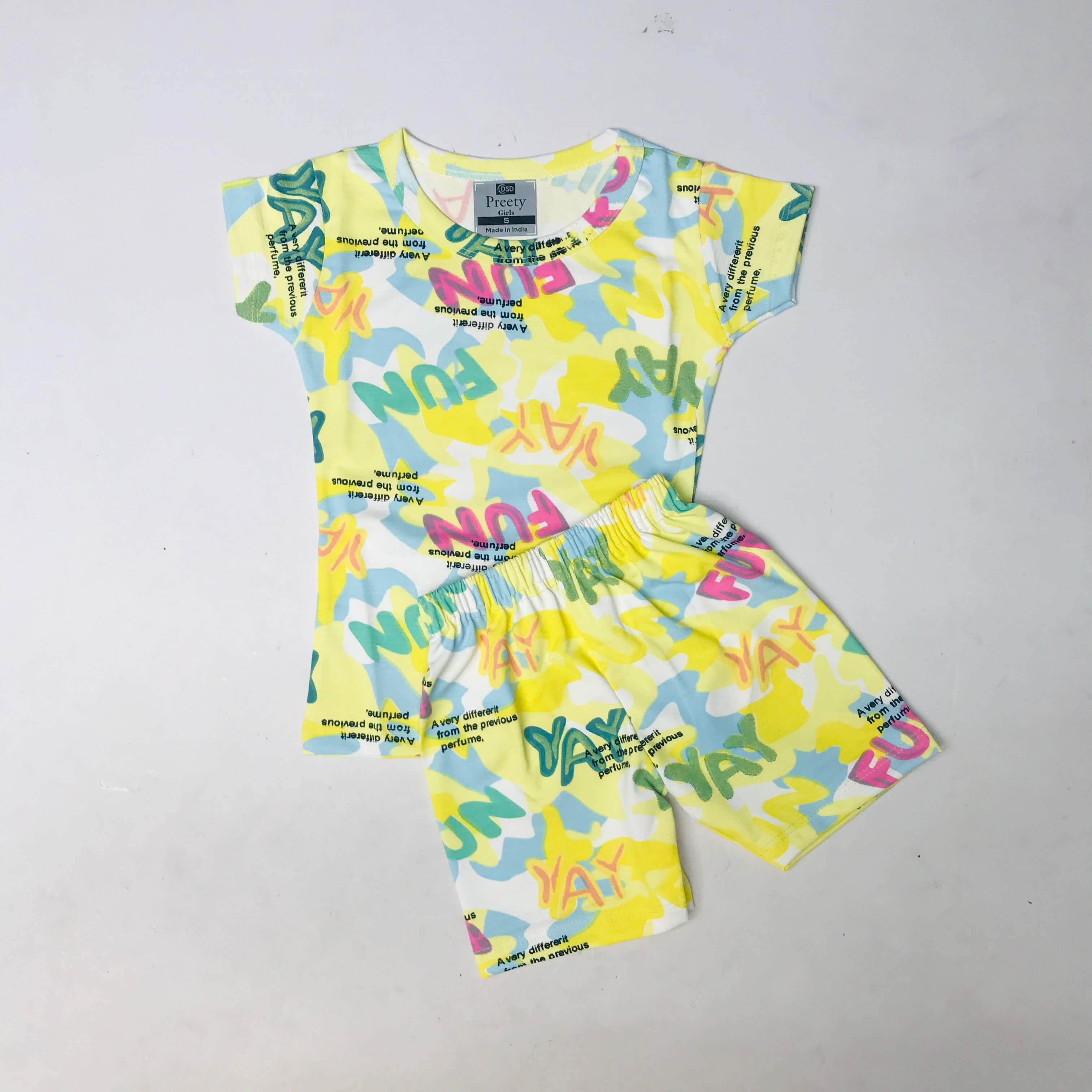 Pretty Kids Shorts Set