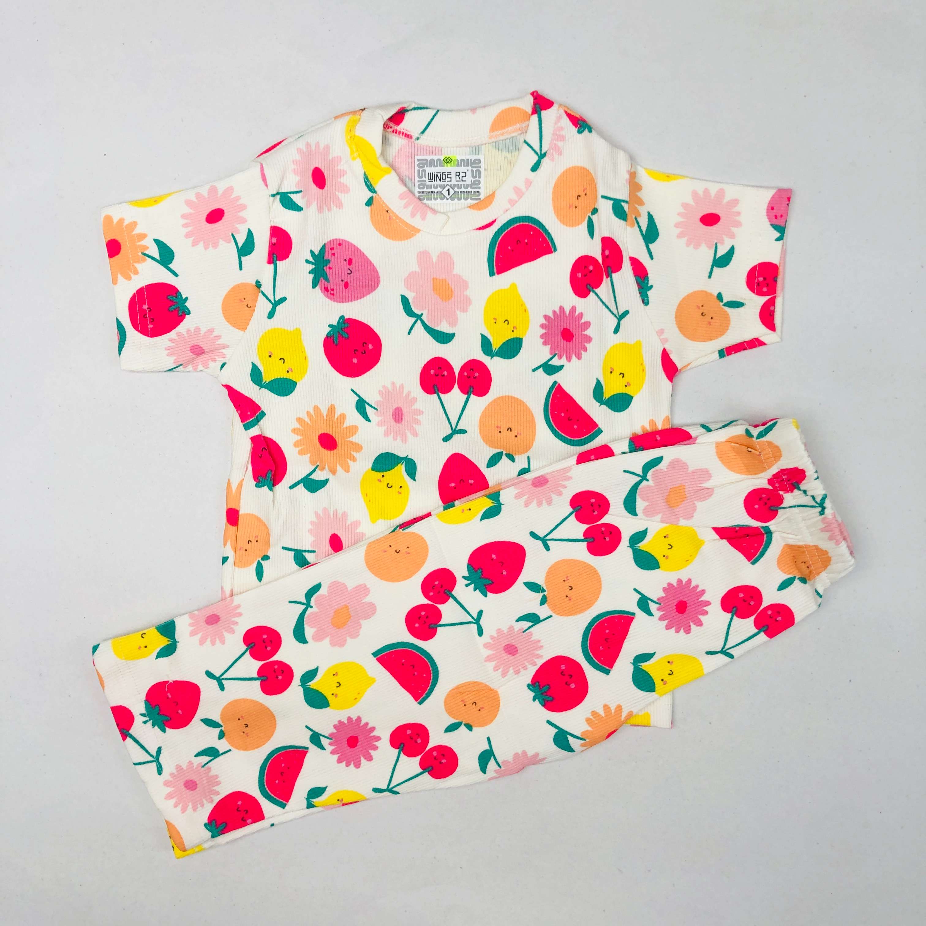 Color Splash Pant Set