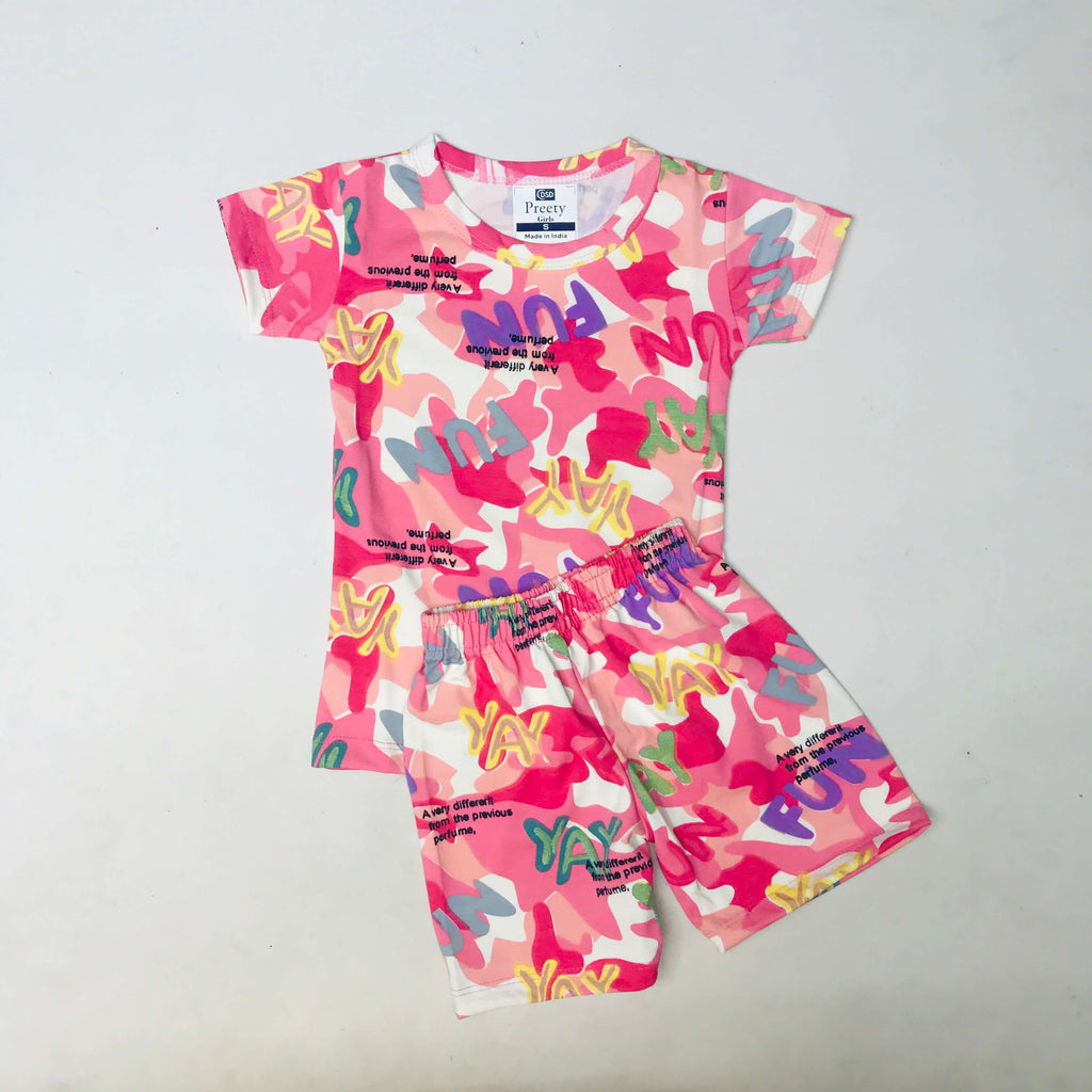 Pretty Kids Shorts Set