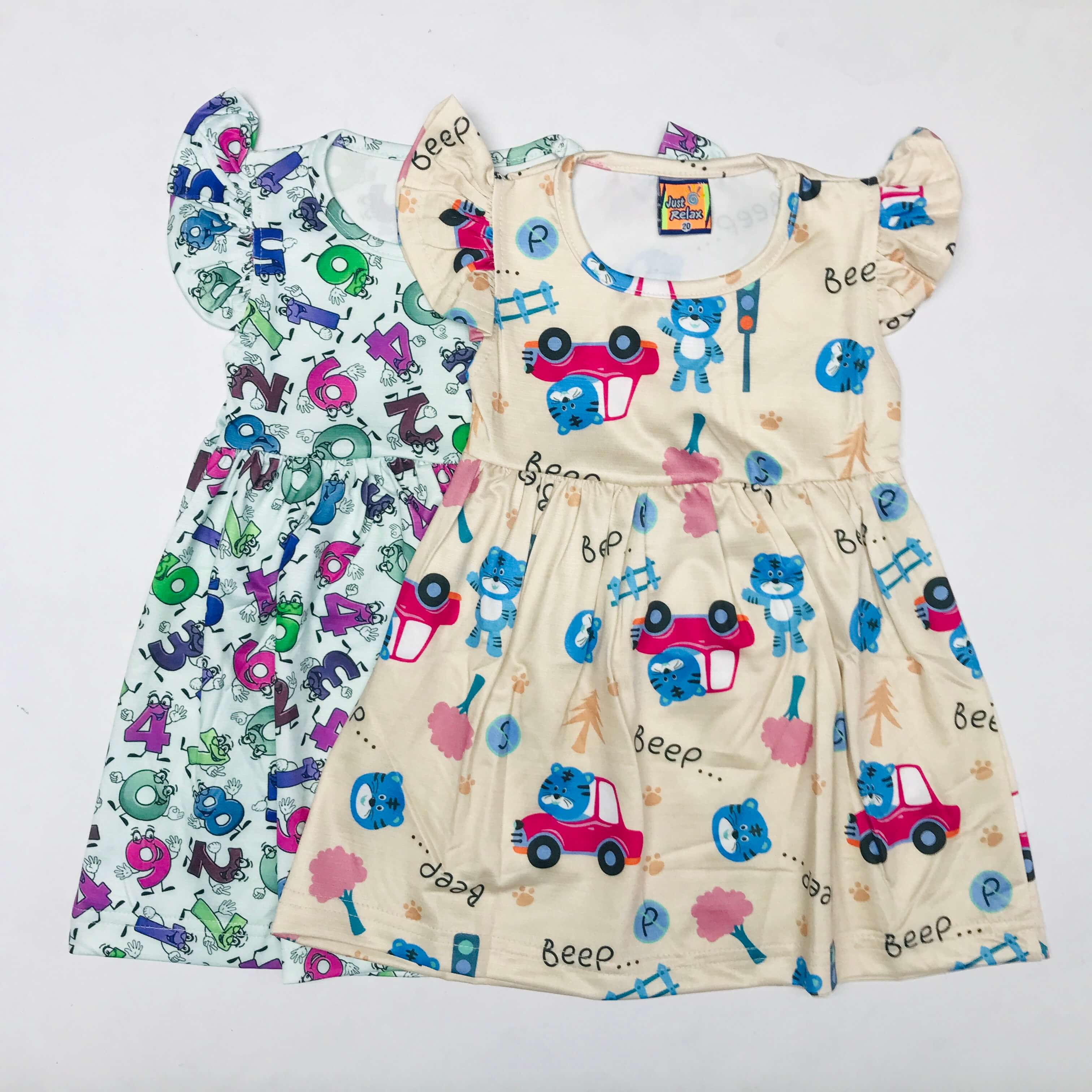 Junior Kids Frock Combo Pack Of 2