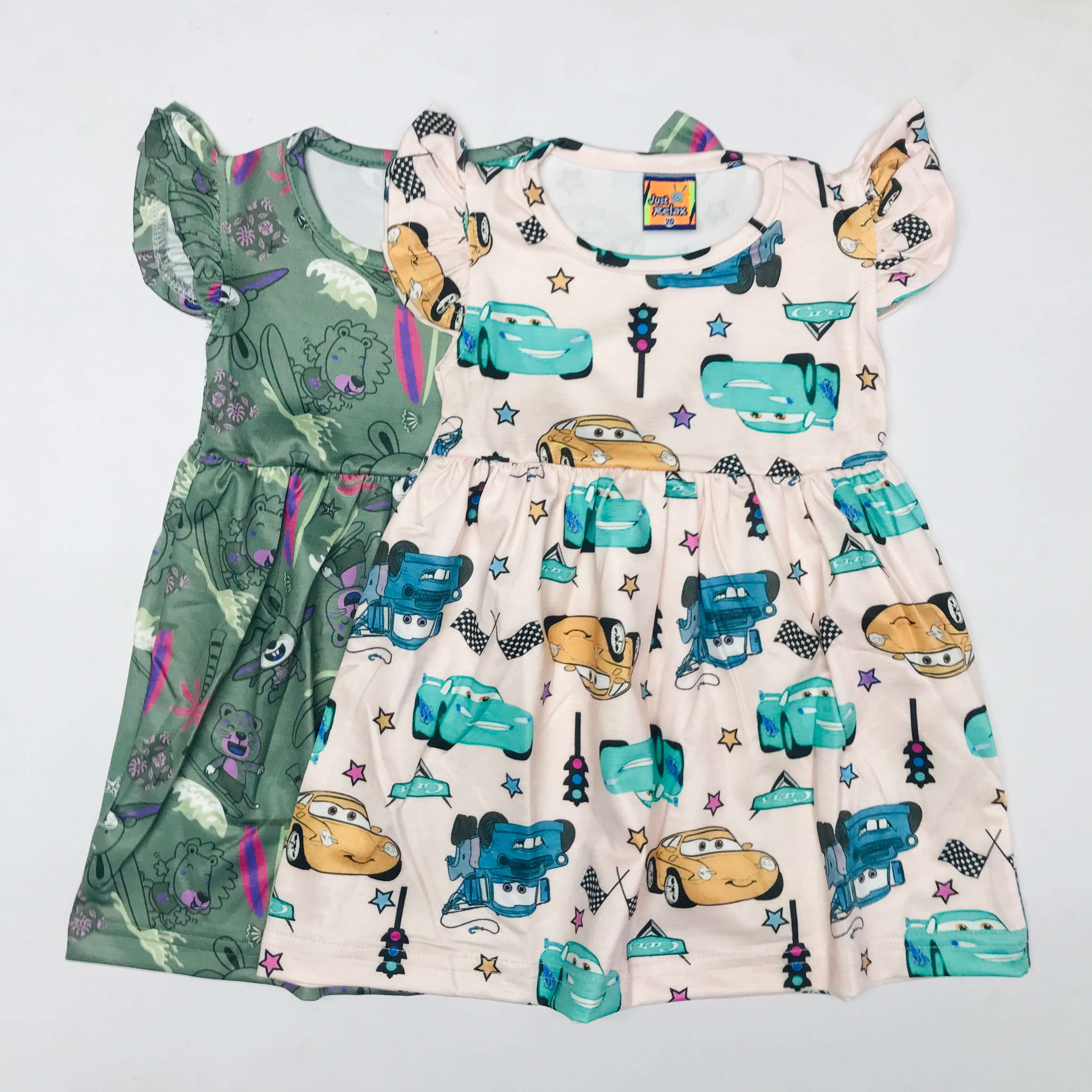 Junior Kids Frock Combo Pack Of 2