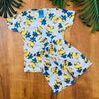 Kids Printed Shorts Set