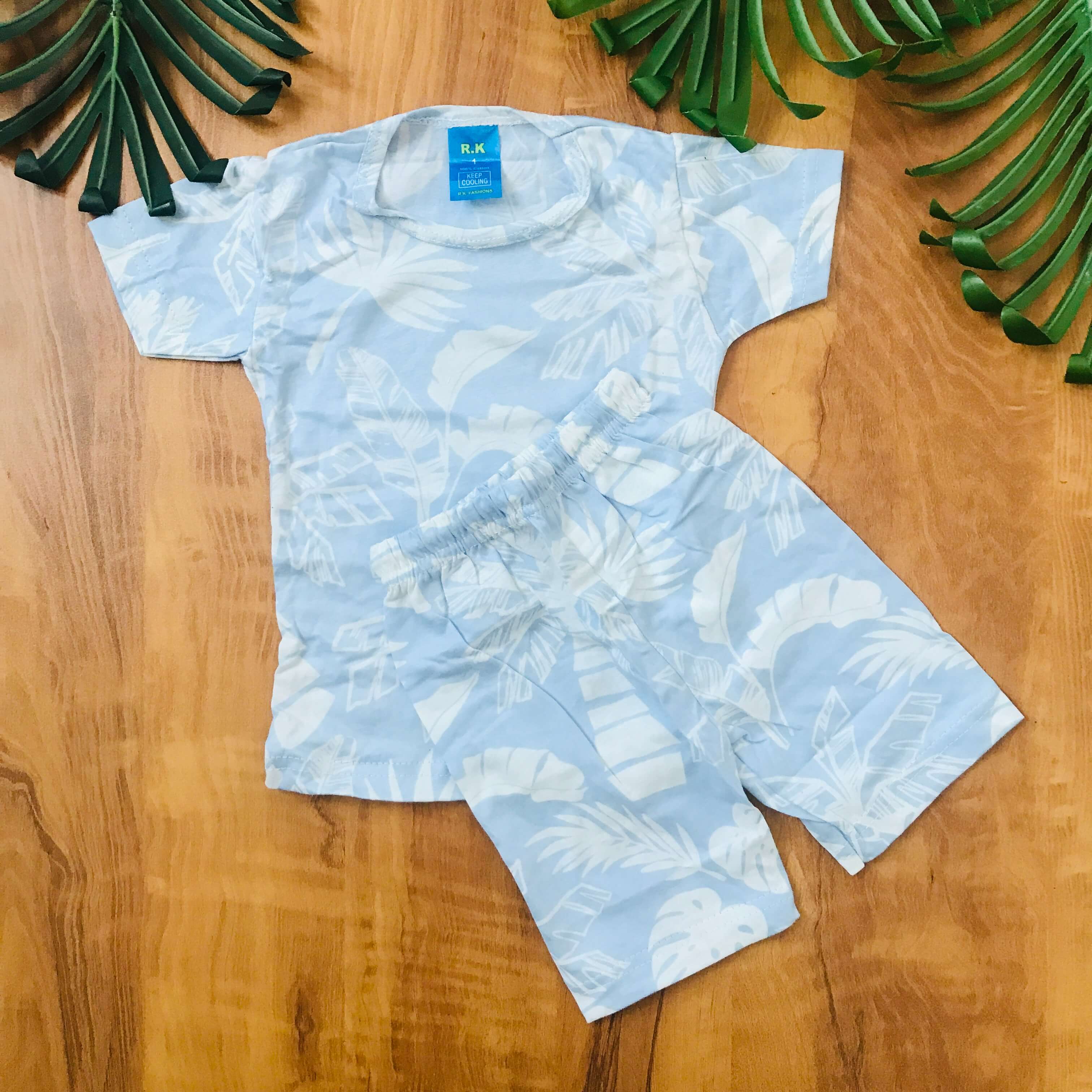 Kids Printed Shorts Set