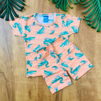 Kids Printed Shorts Set
