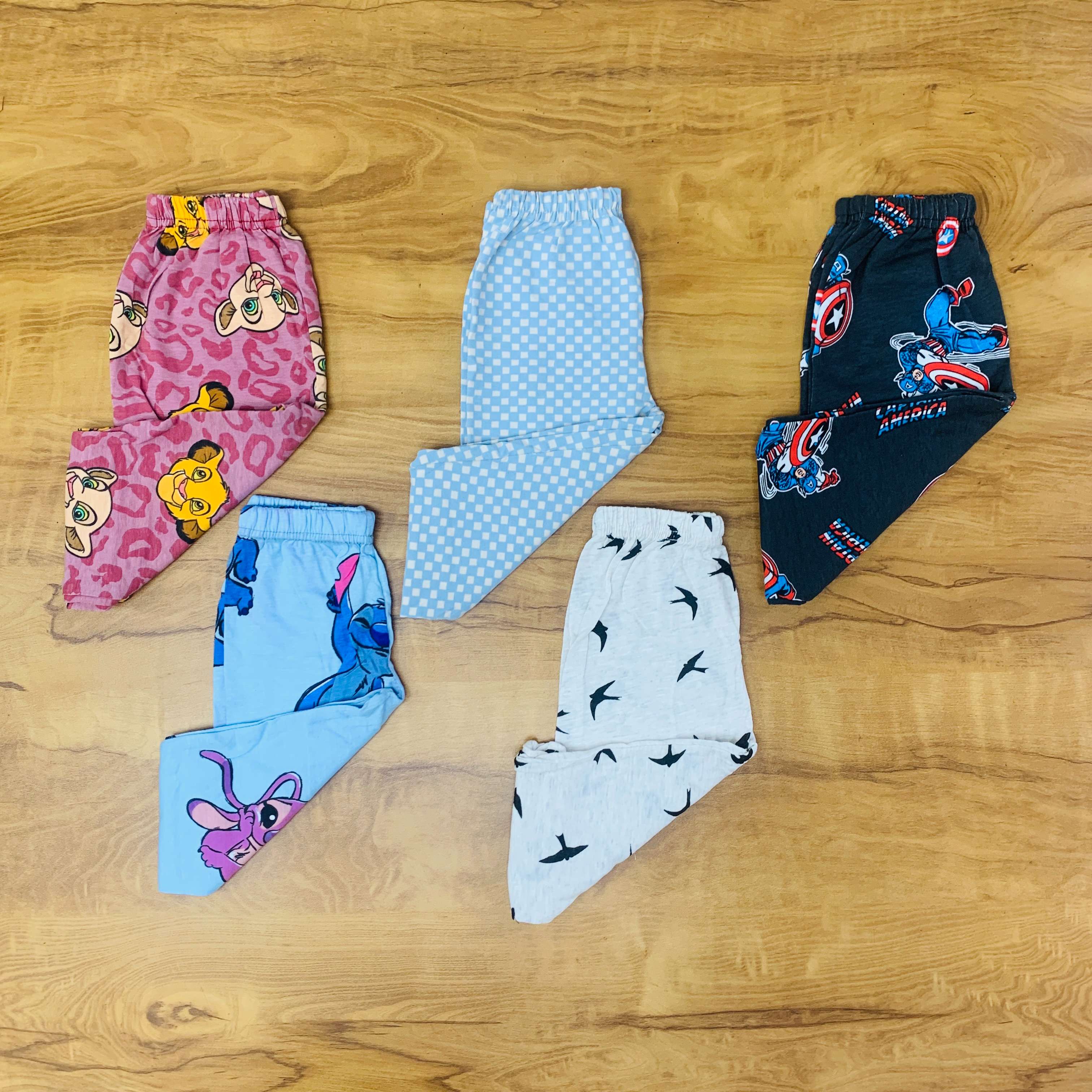 Unisex Kids Pants Pack of 5