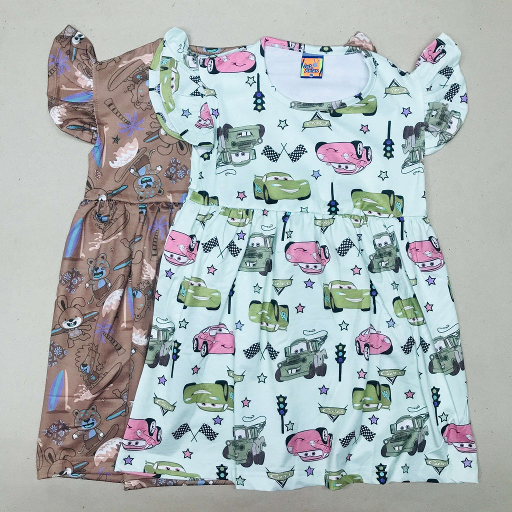 Junior Kids Frock Combo Pack Of 2