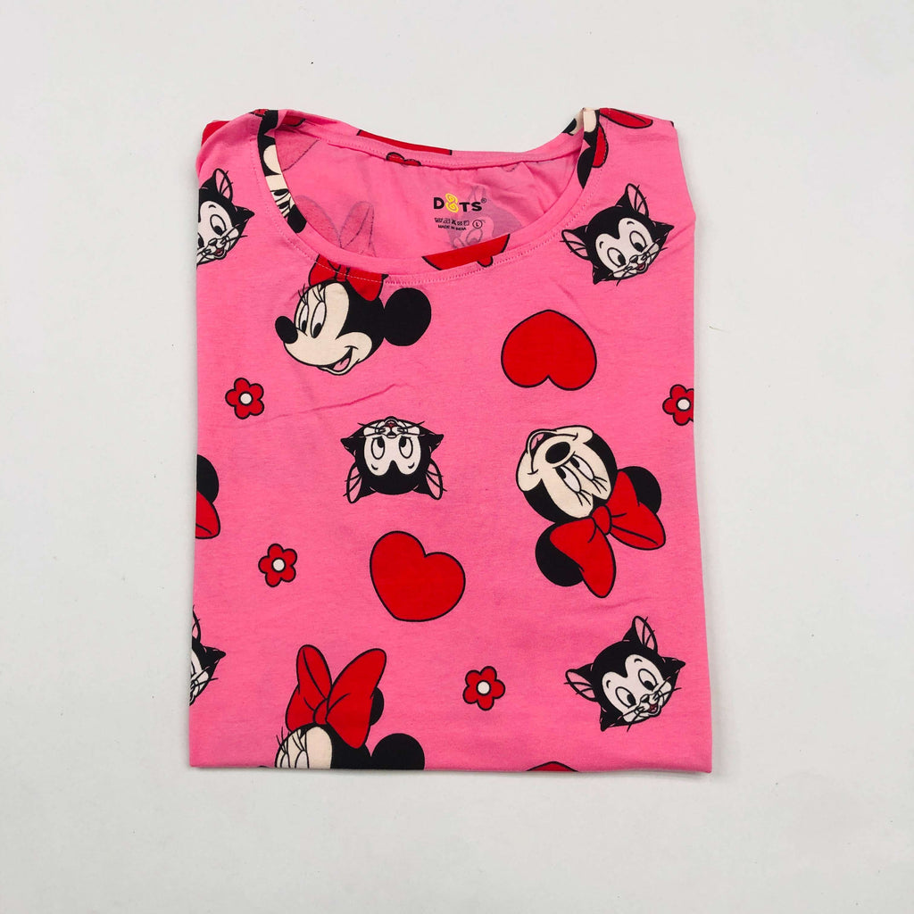 Dots Ladies Printed T-Shirt