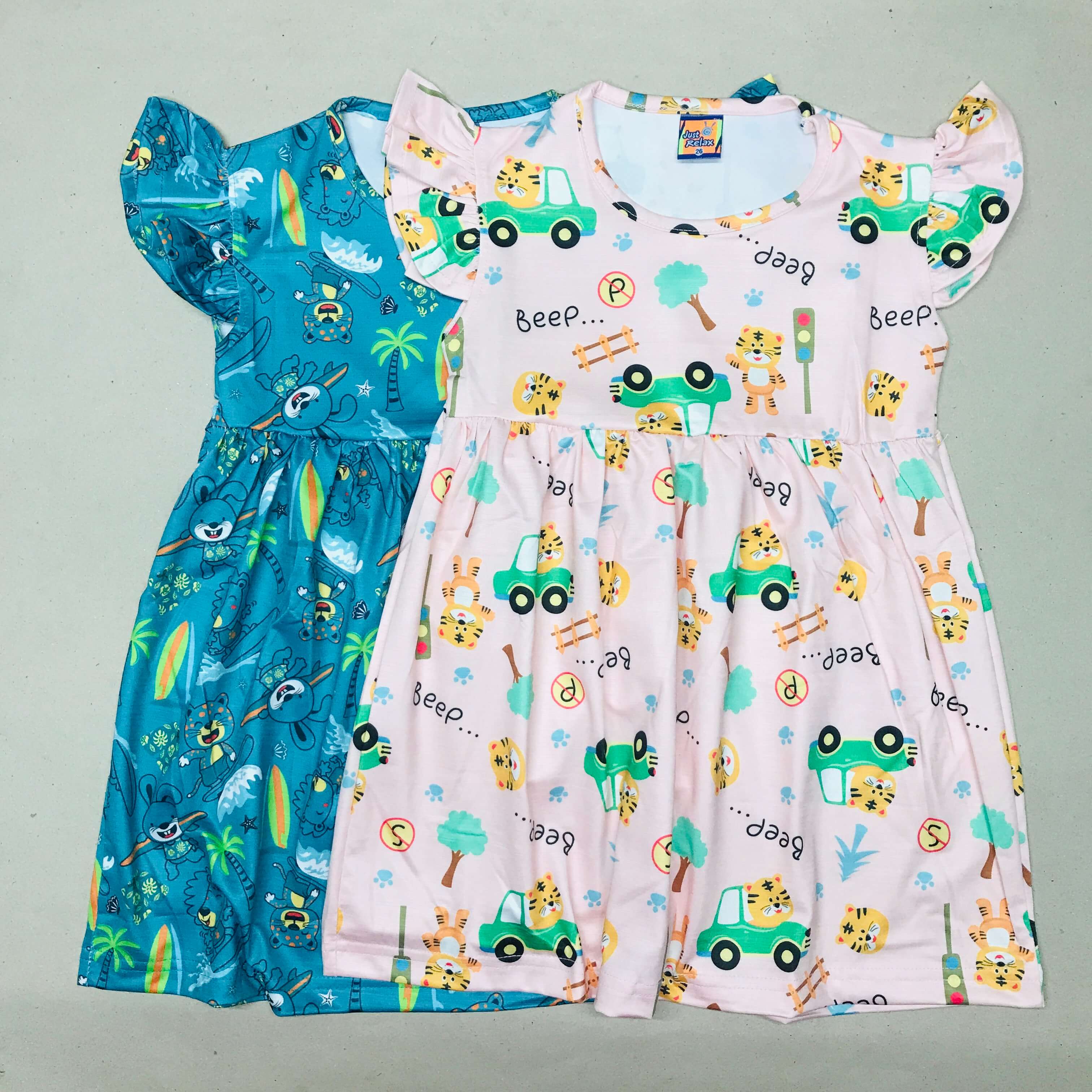 Junior Kids Frock Combo Pack Of 2