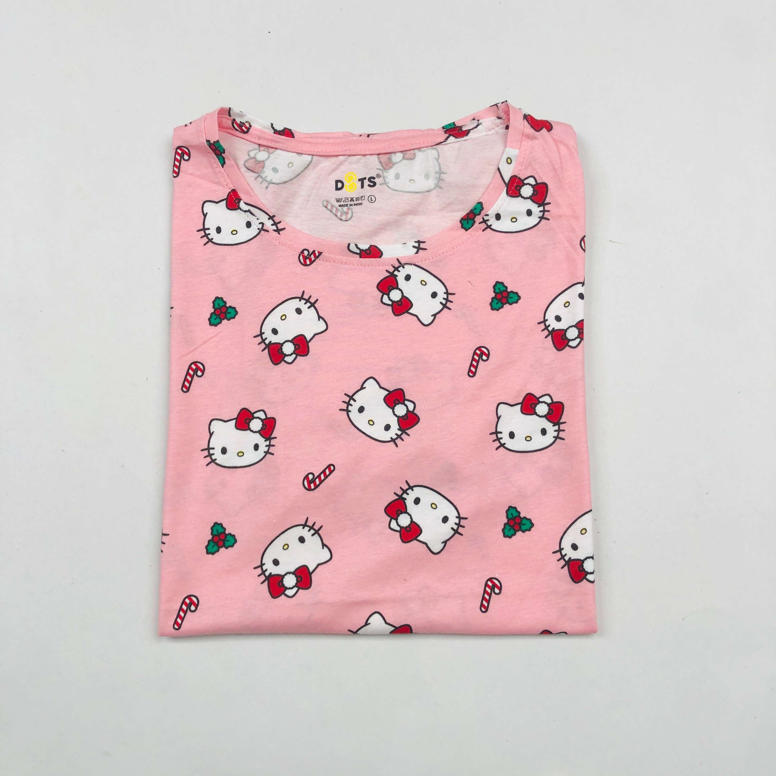 Dots Ladies Printed T-Shirt