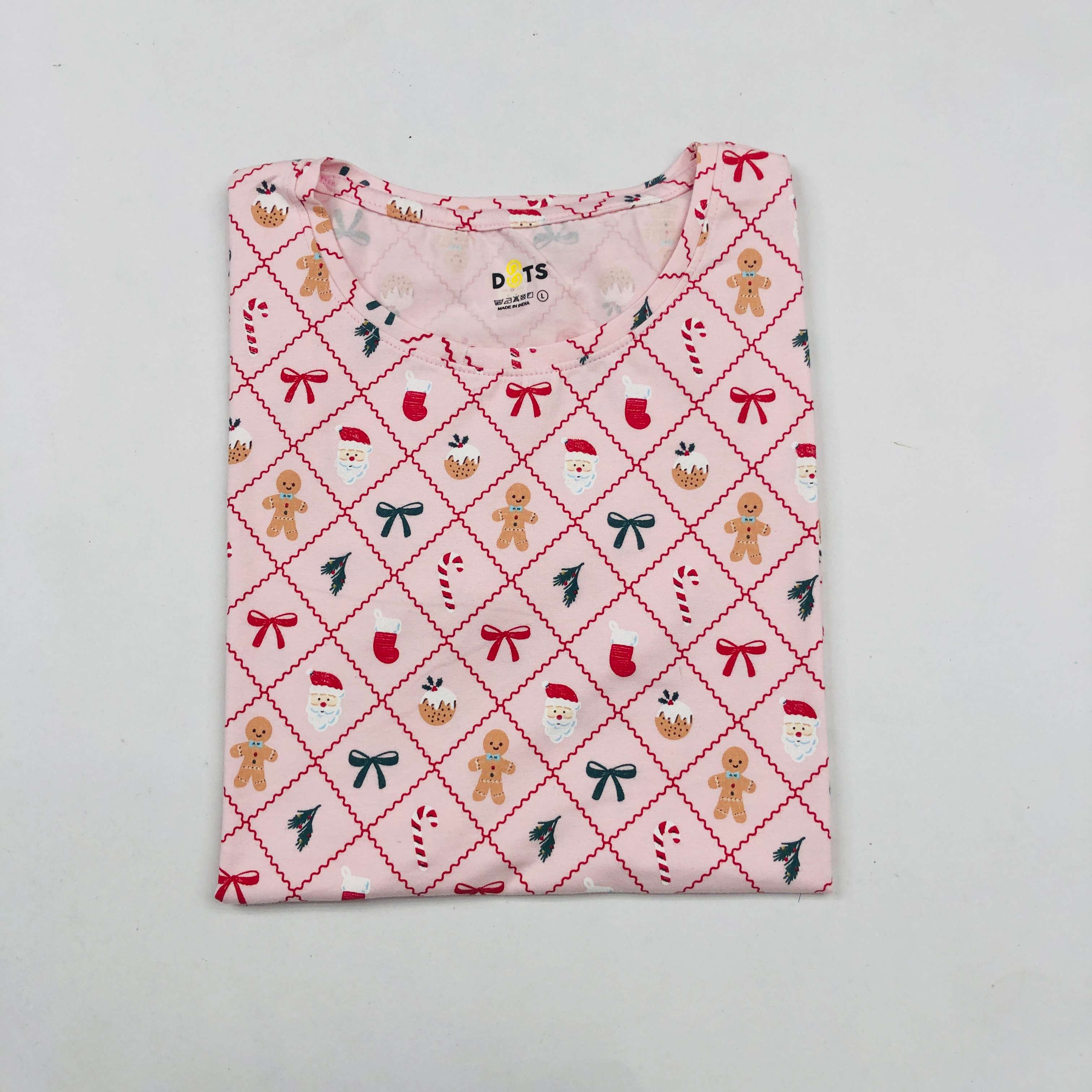 Dots Ladies Printed T-Shirt