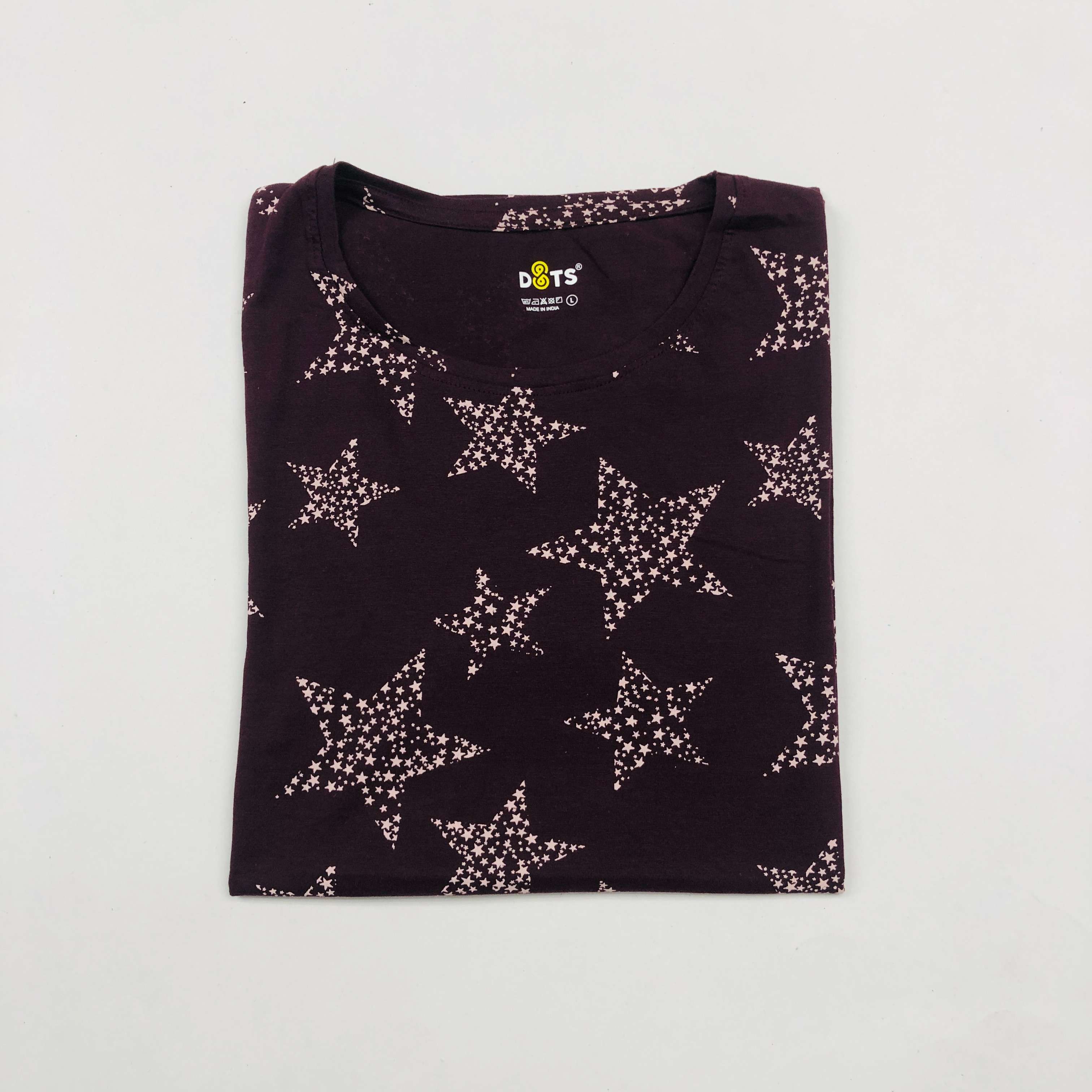 Dots Ladies Printed T-Shirt