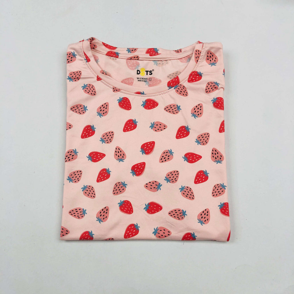 Dots Ladies Printed T-Shirt