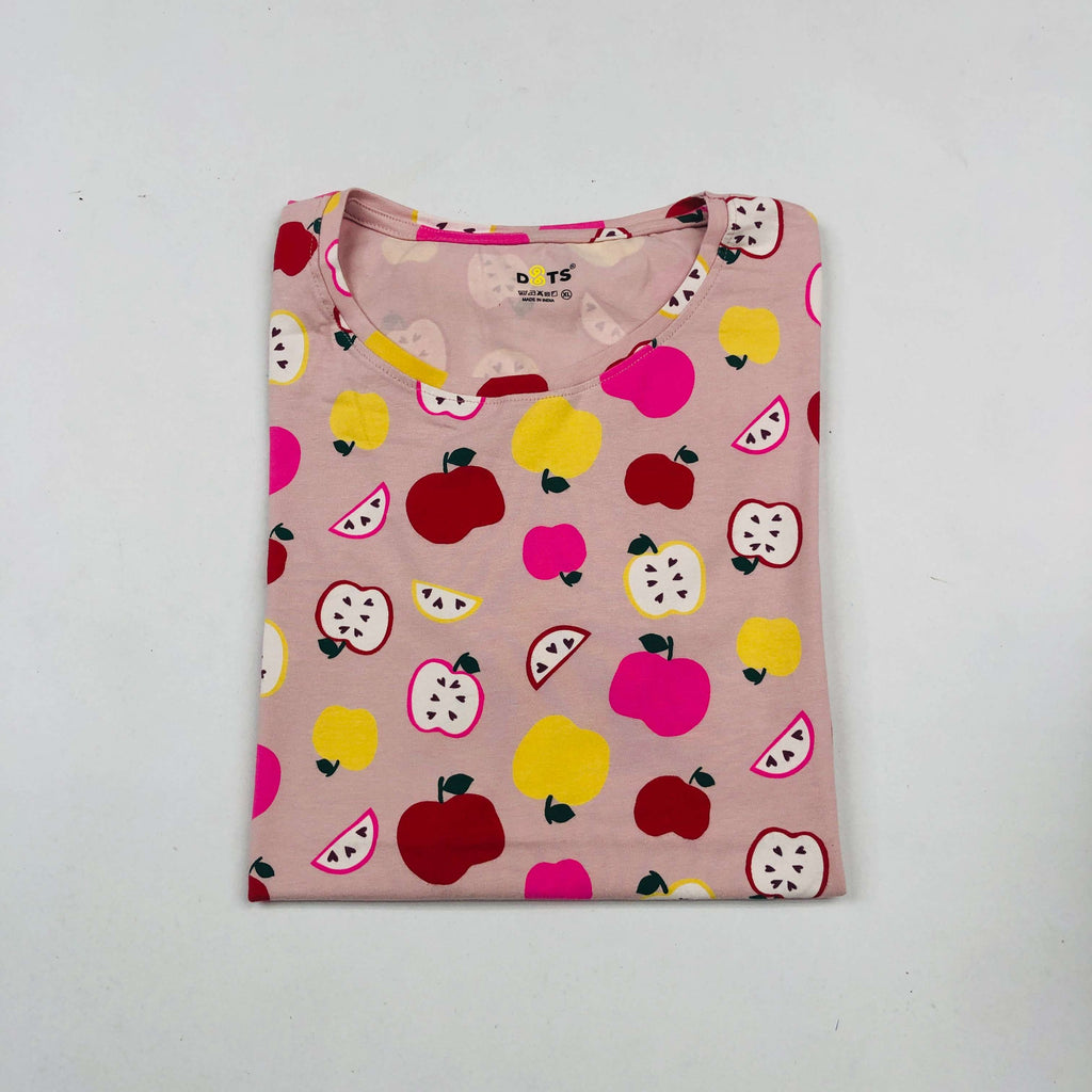 Dots Ladies Printed T-Shirt