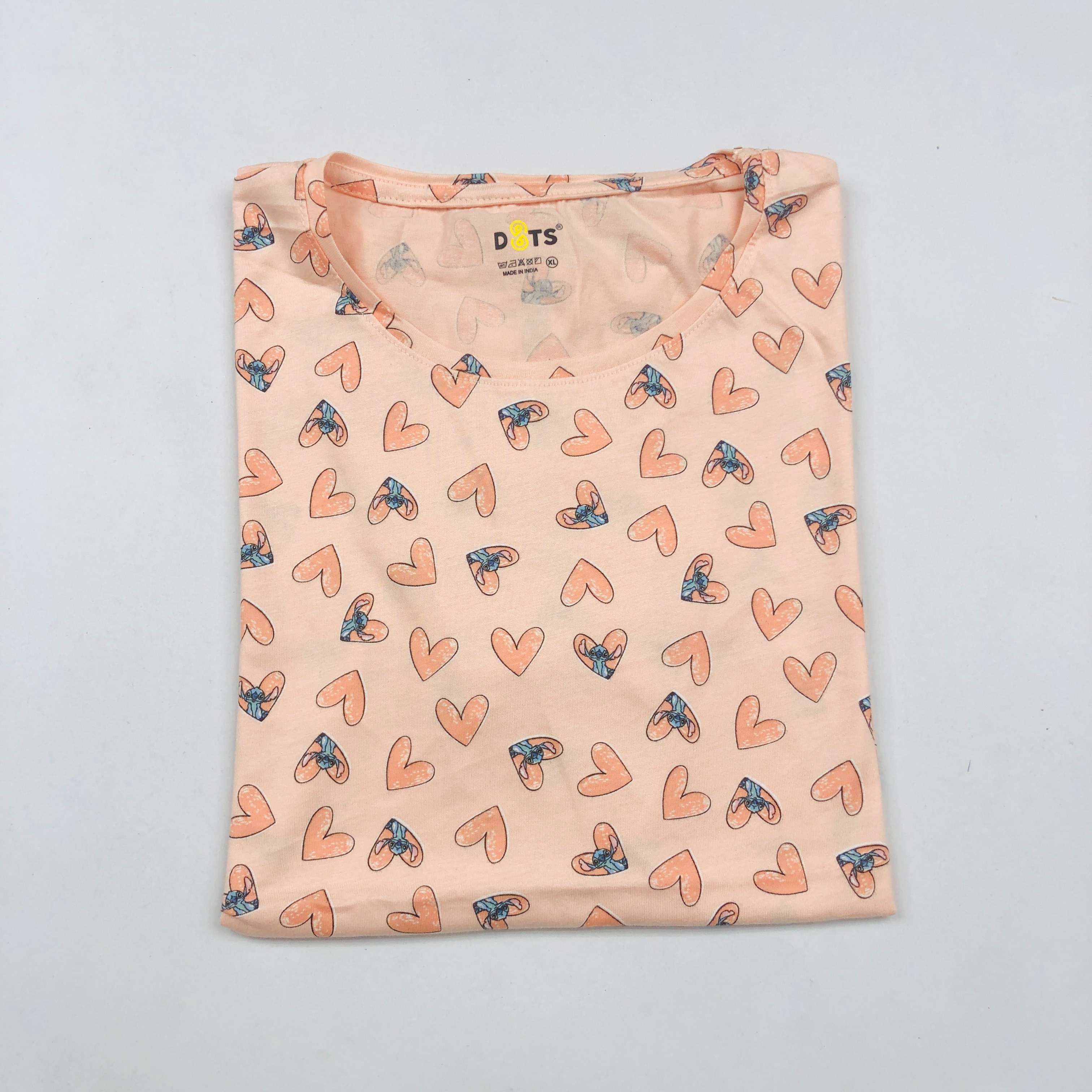 Dots Ladies Printed T-Shirt