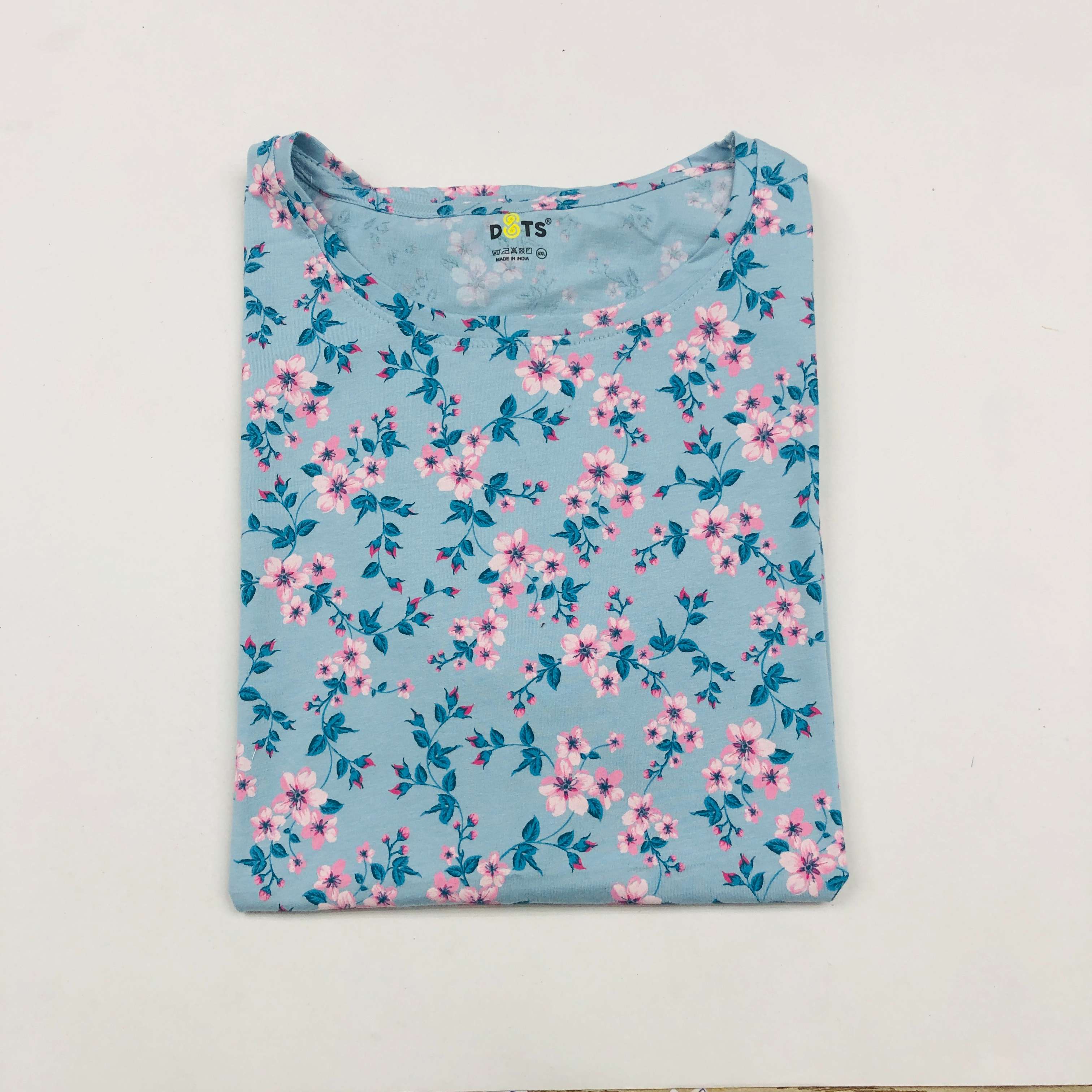 Dots Ladies Printed T-Shirt