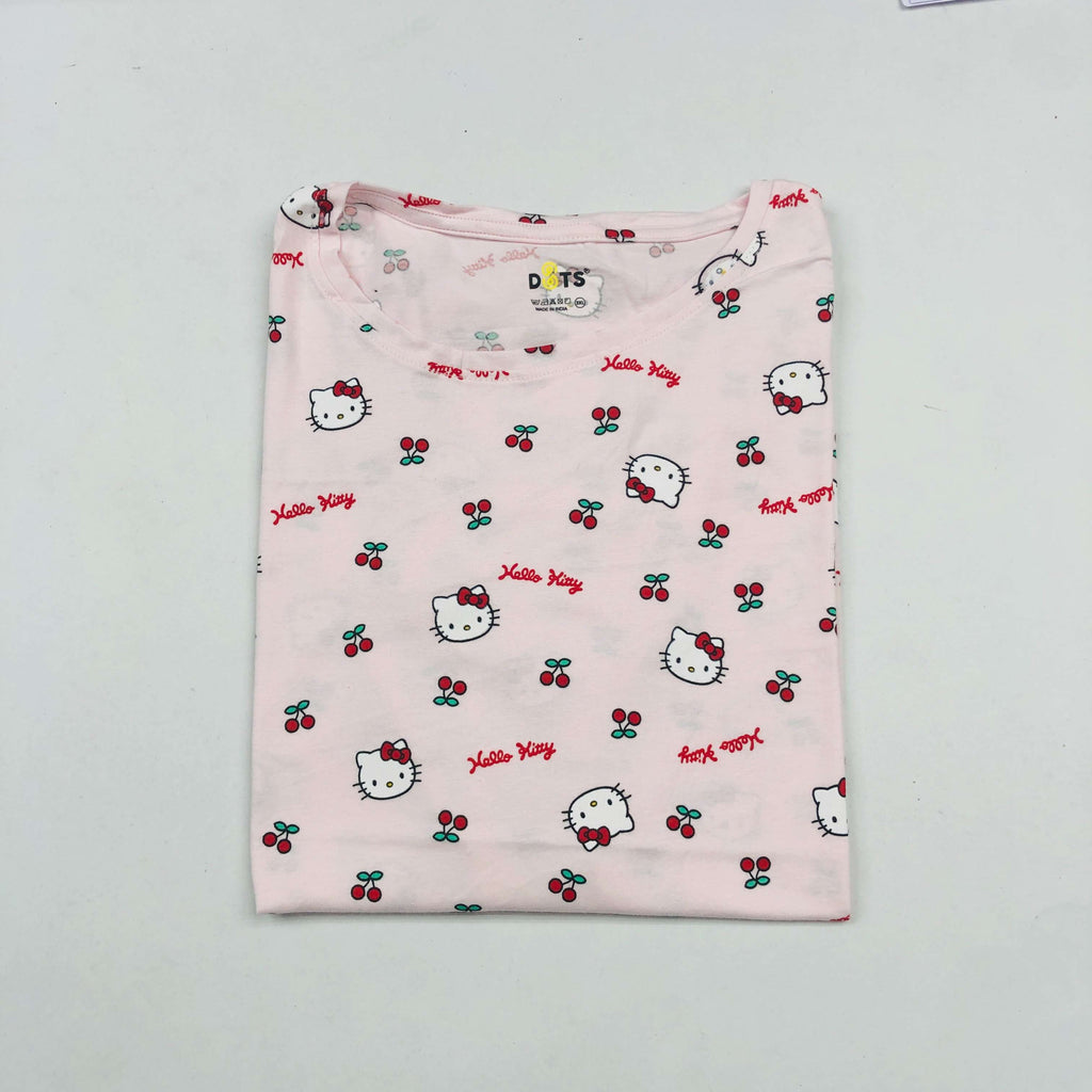 Dots Ladies Printed T-Shirt