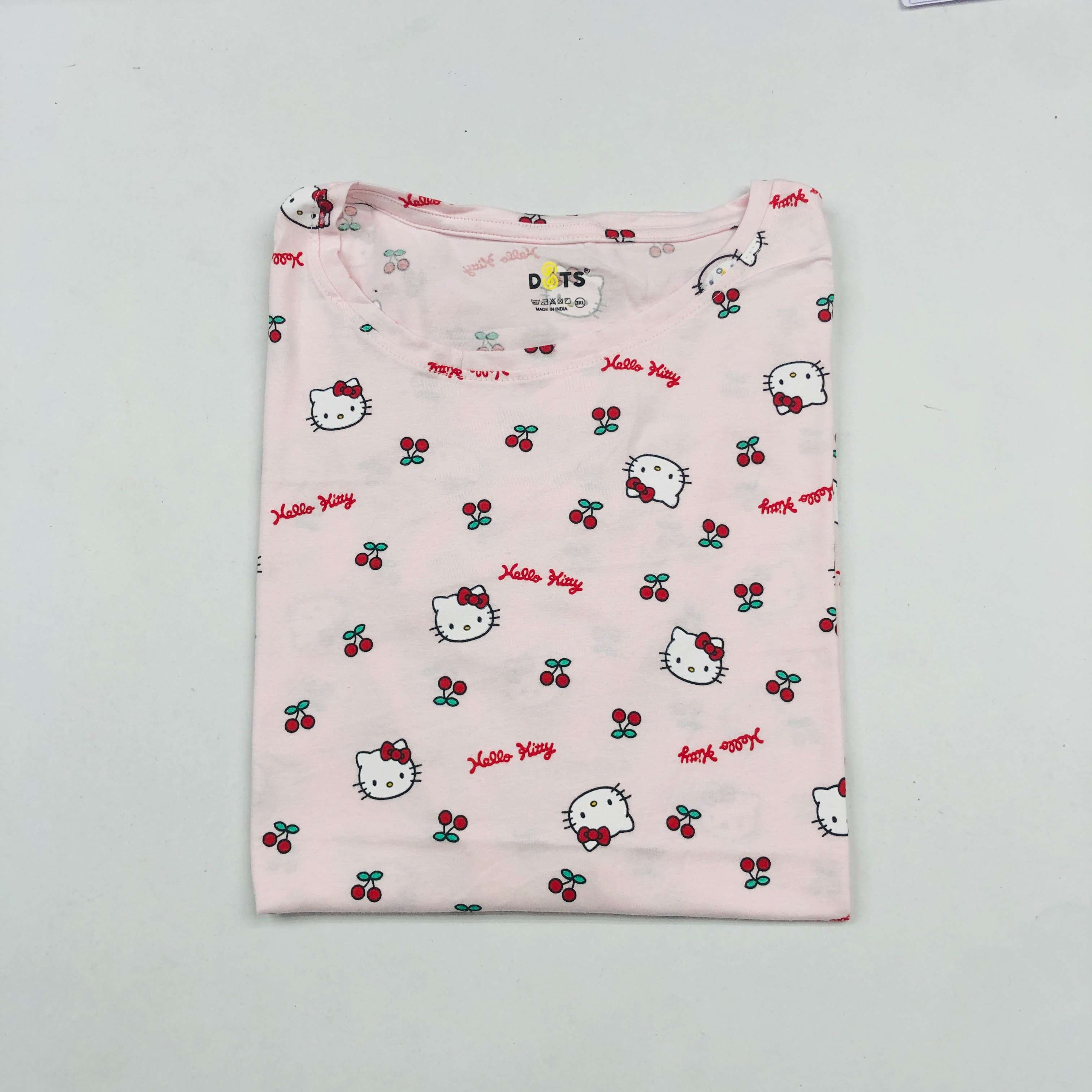 Dots Ladies Printed T-Shirt
