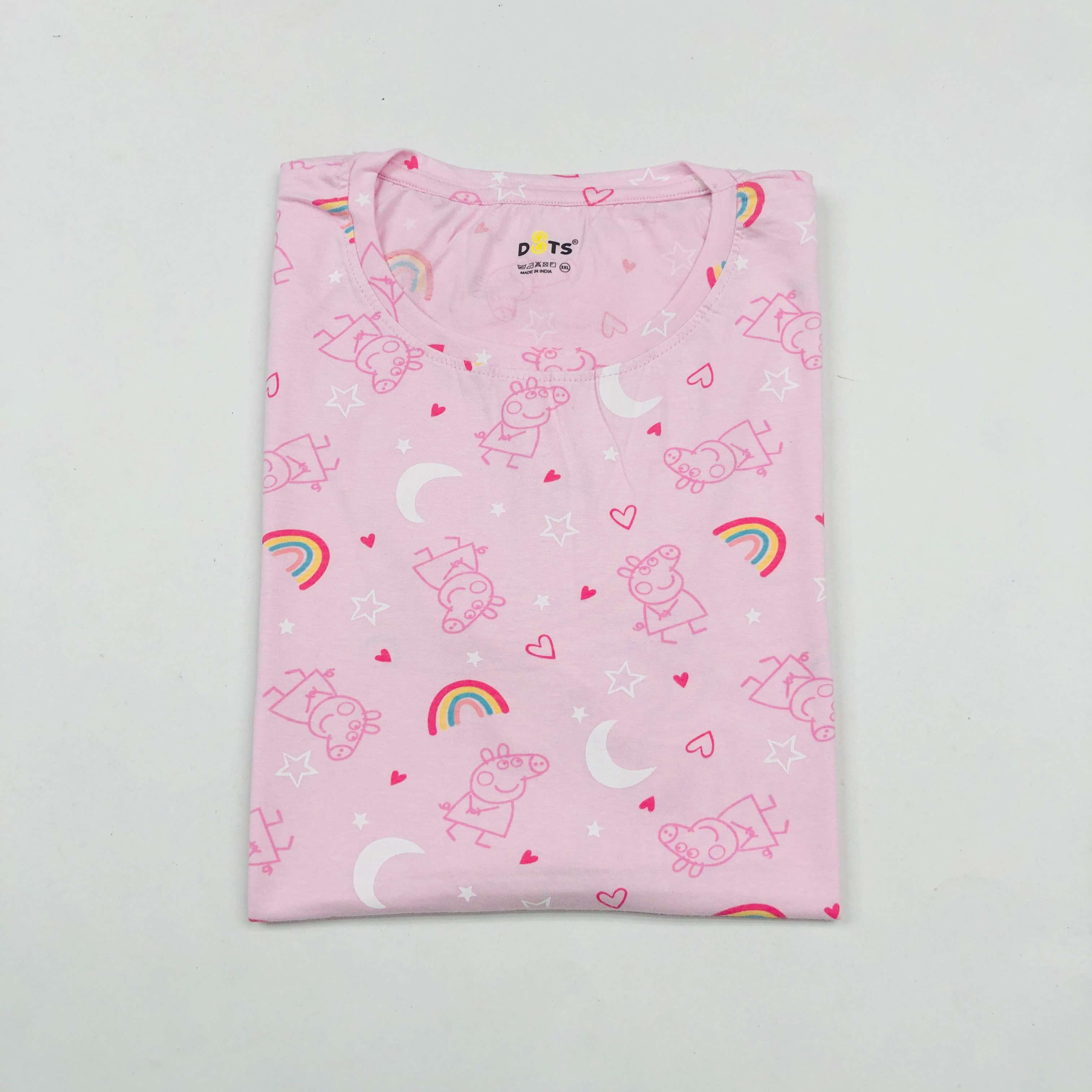Dots Ladies Printed T-Shirt