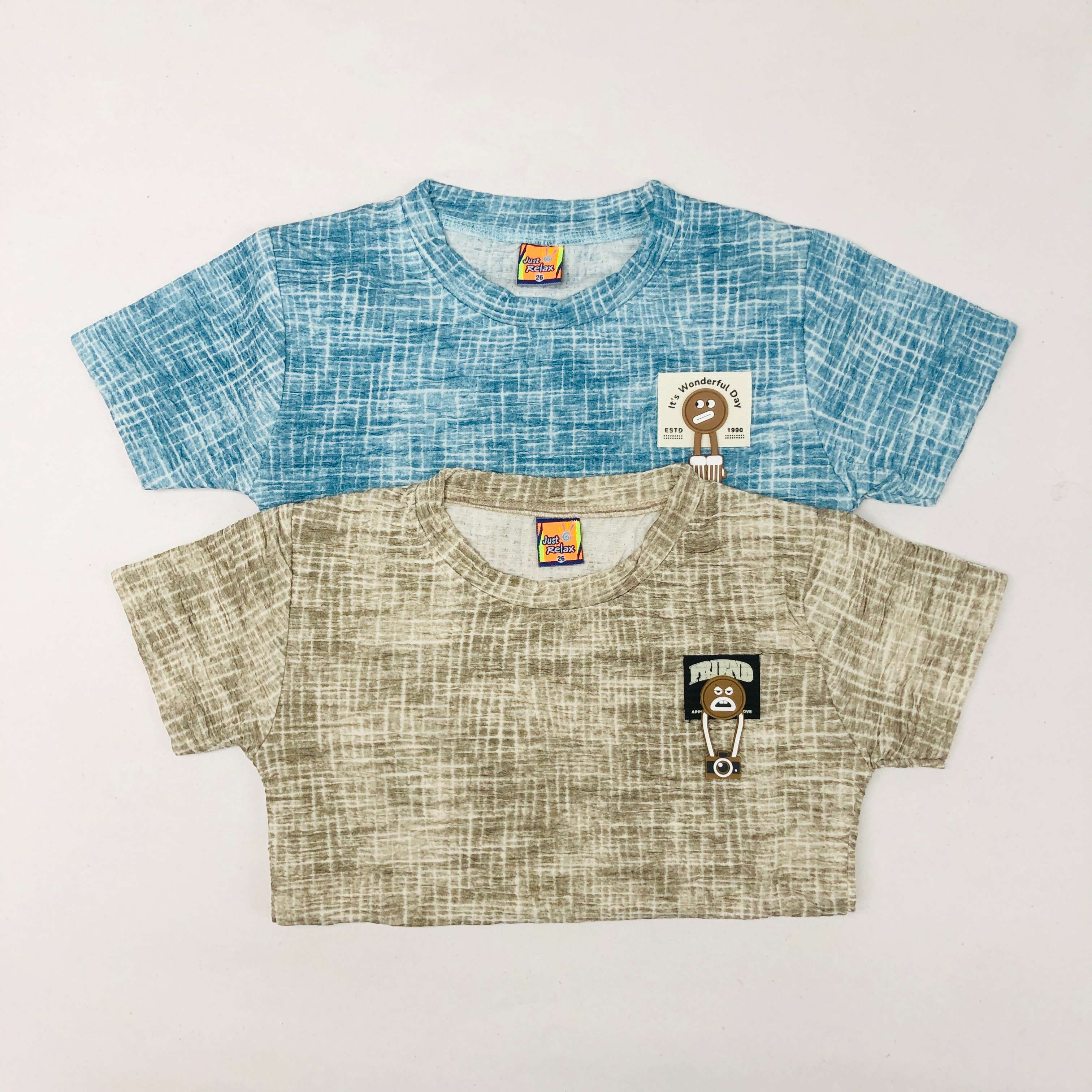 Play Patch T-Shirt Combo Pack Of 2