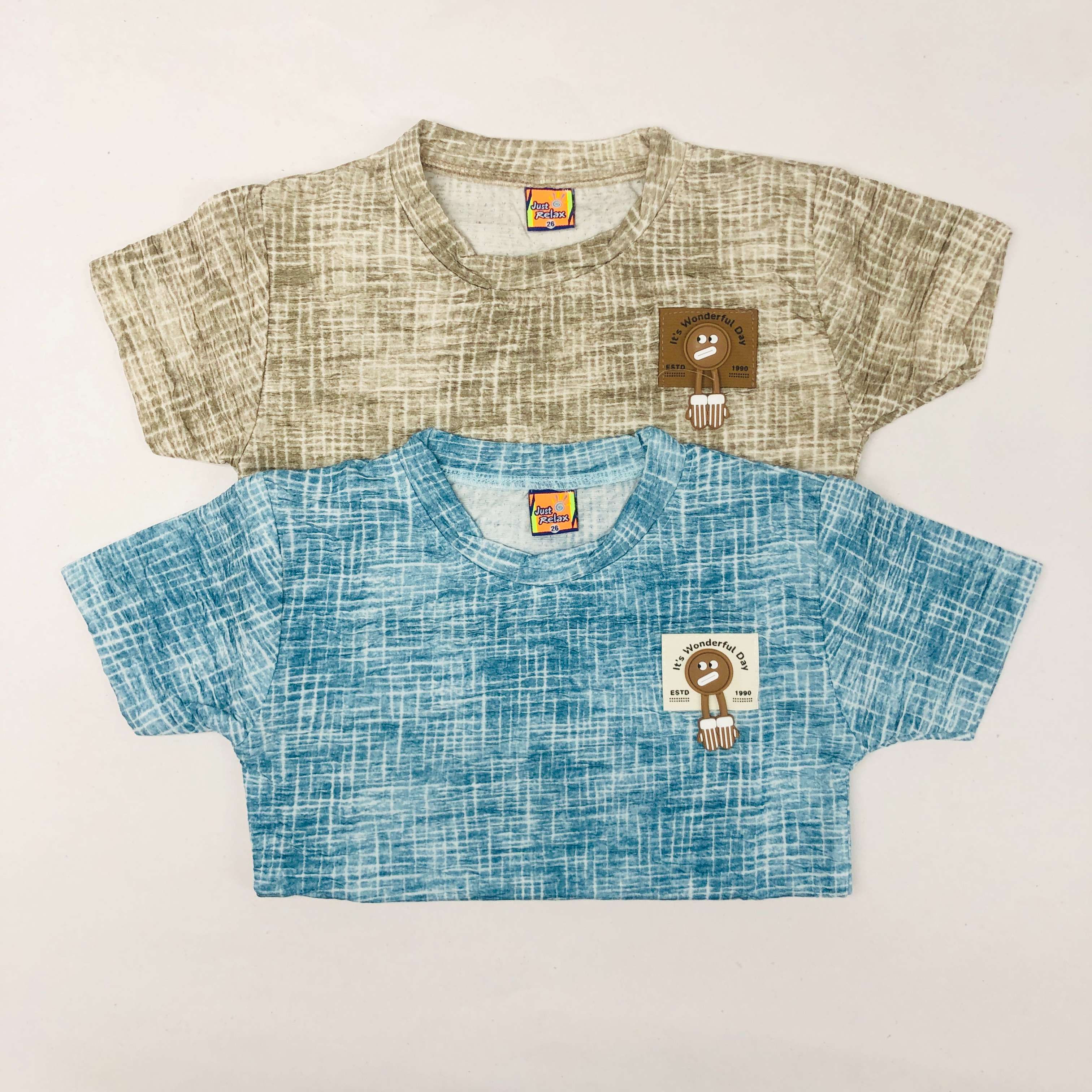 Play Patch T-Shirt Combo Pack Of 2