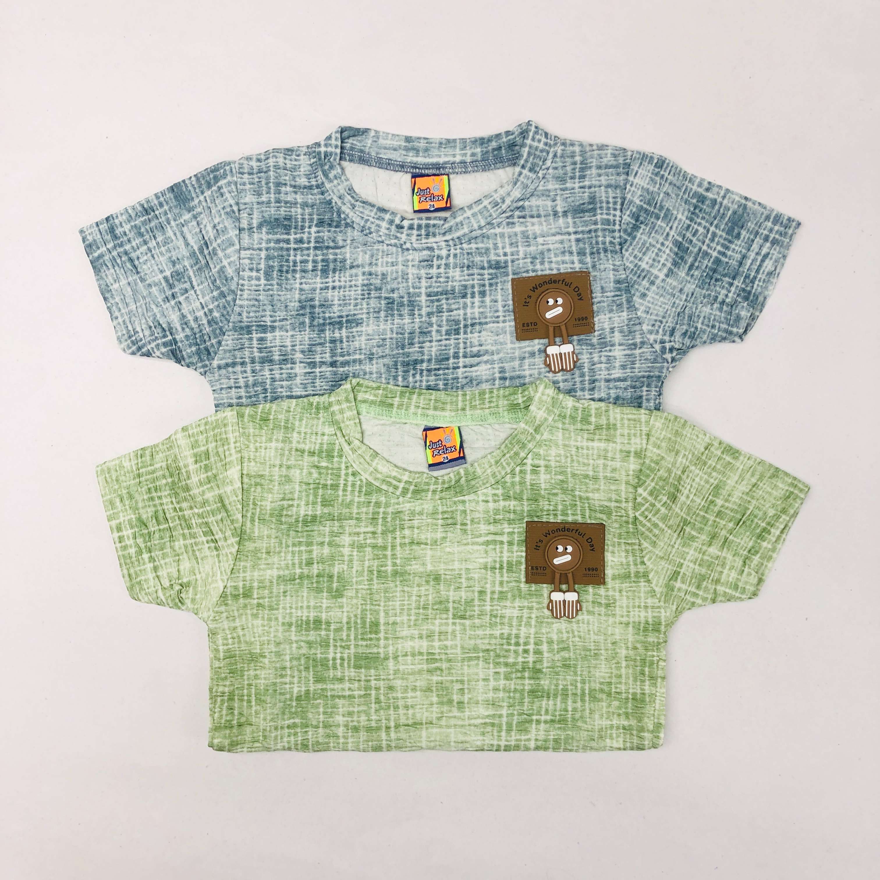Play Patch T-Shirt Combo Pack Of 2