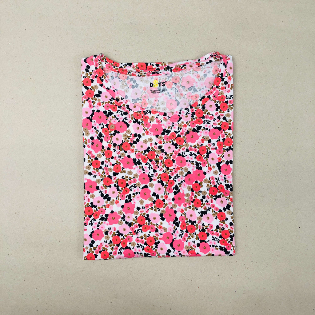 Dots Ladies Printed T-Shirt