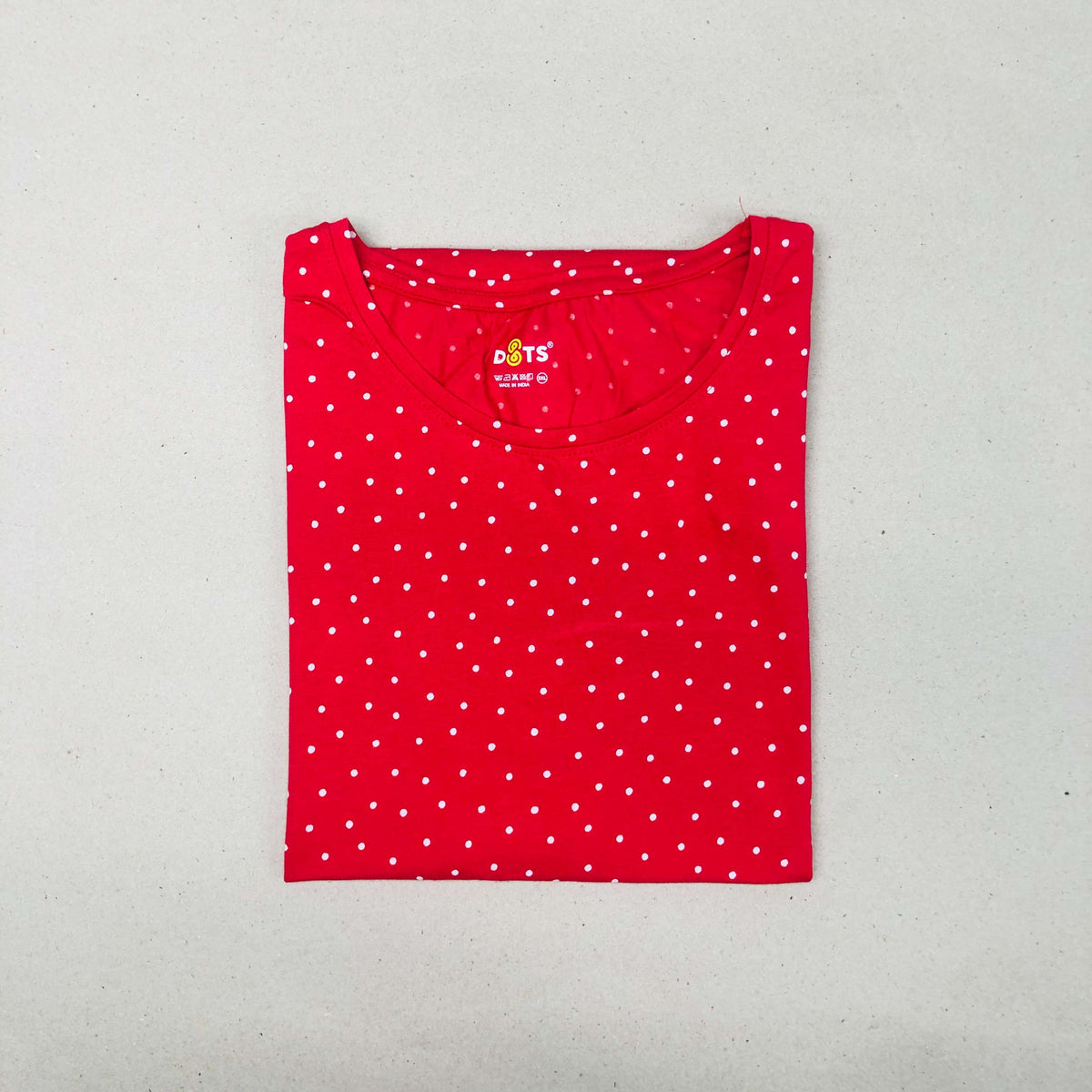 Dots Ladies Printed T-Shirt