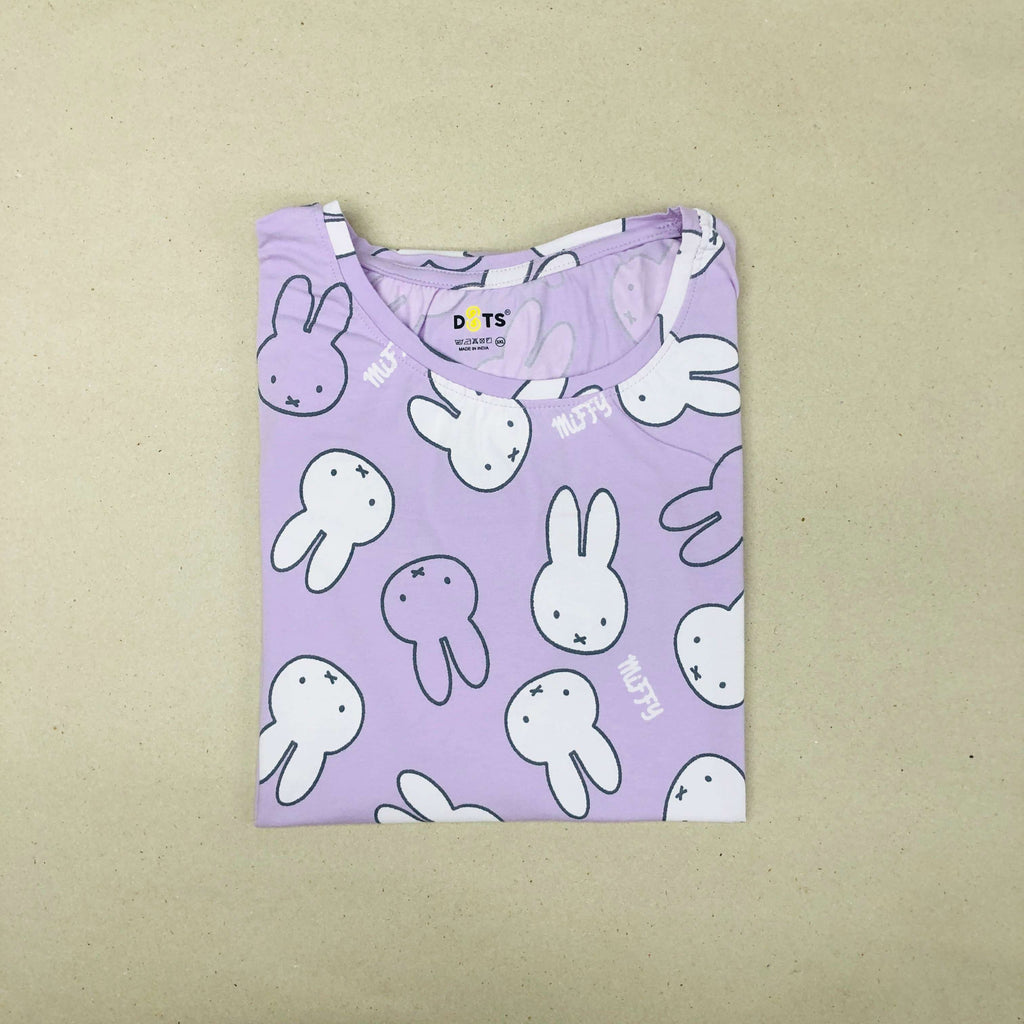 Dots Ladies Printed T-Shirt