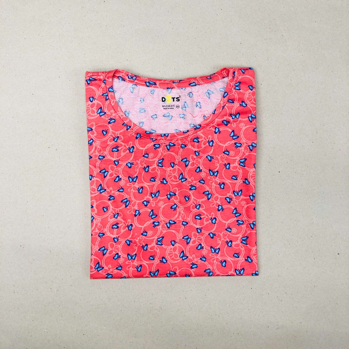 Dots Ladies Printed T-Shirt