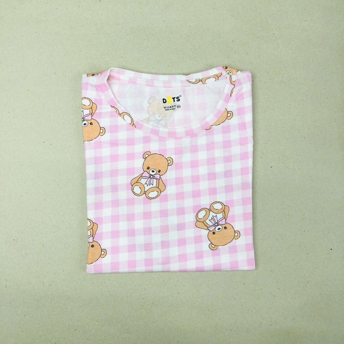 Dots Ladies Printed T-Shirt