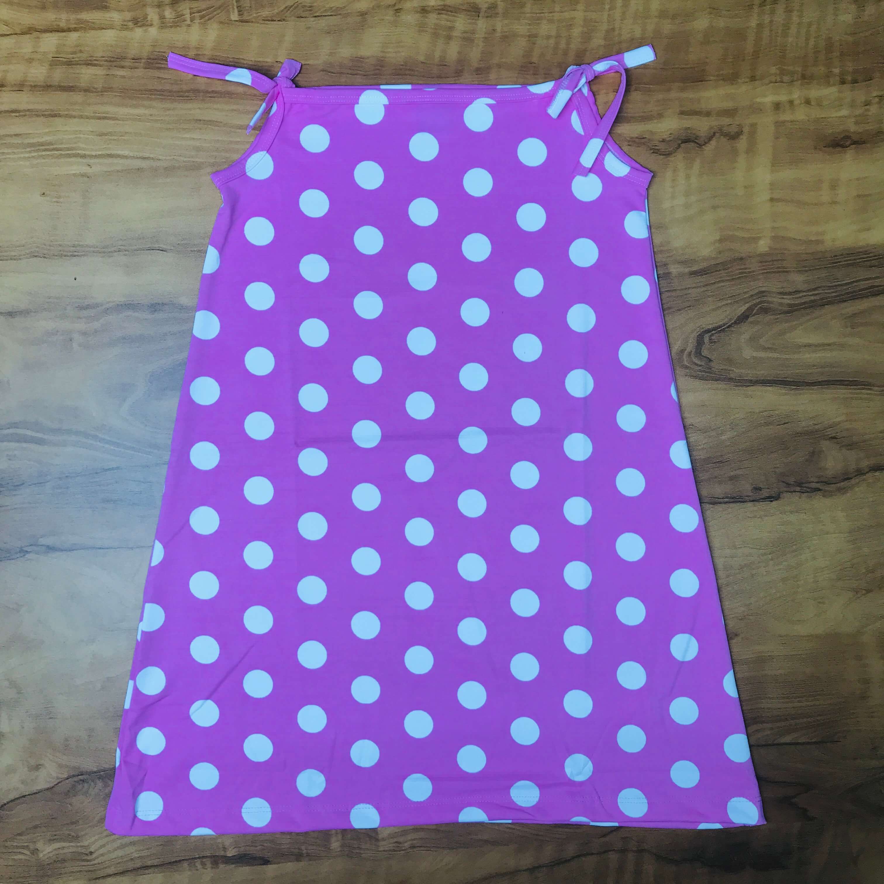 Bubbly Kids Sleeveless Frock Combo