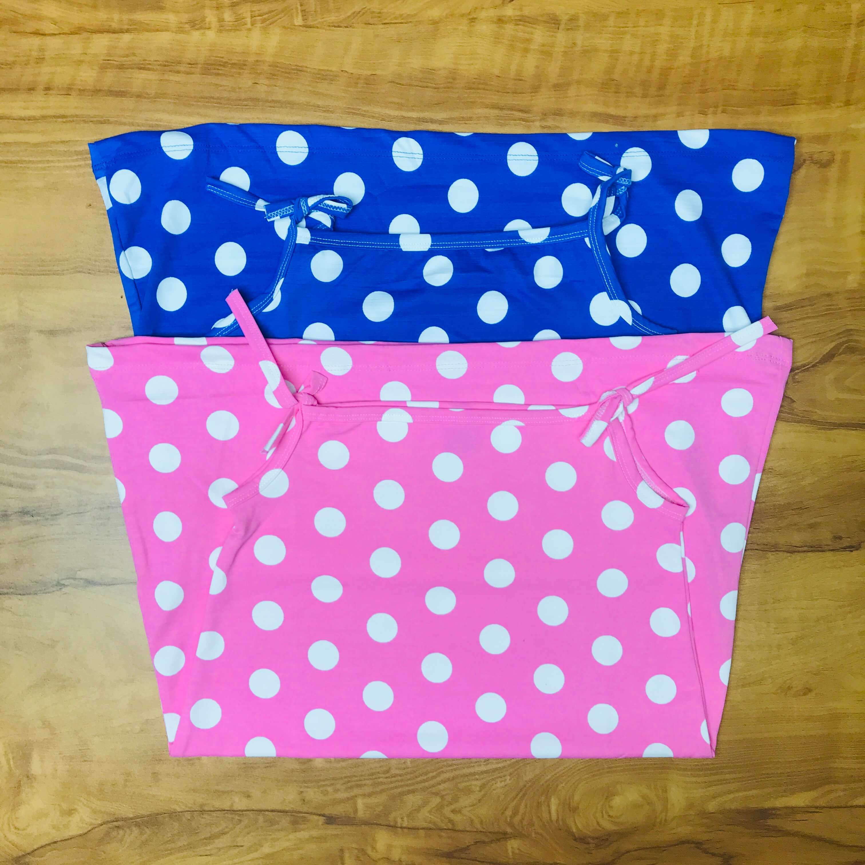 Bubbly Kids Sleeveless Frock Combo