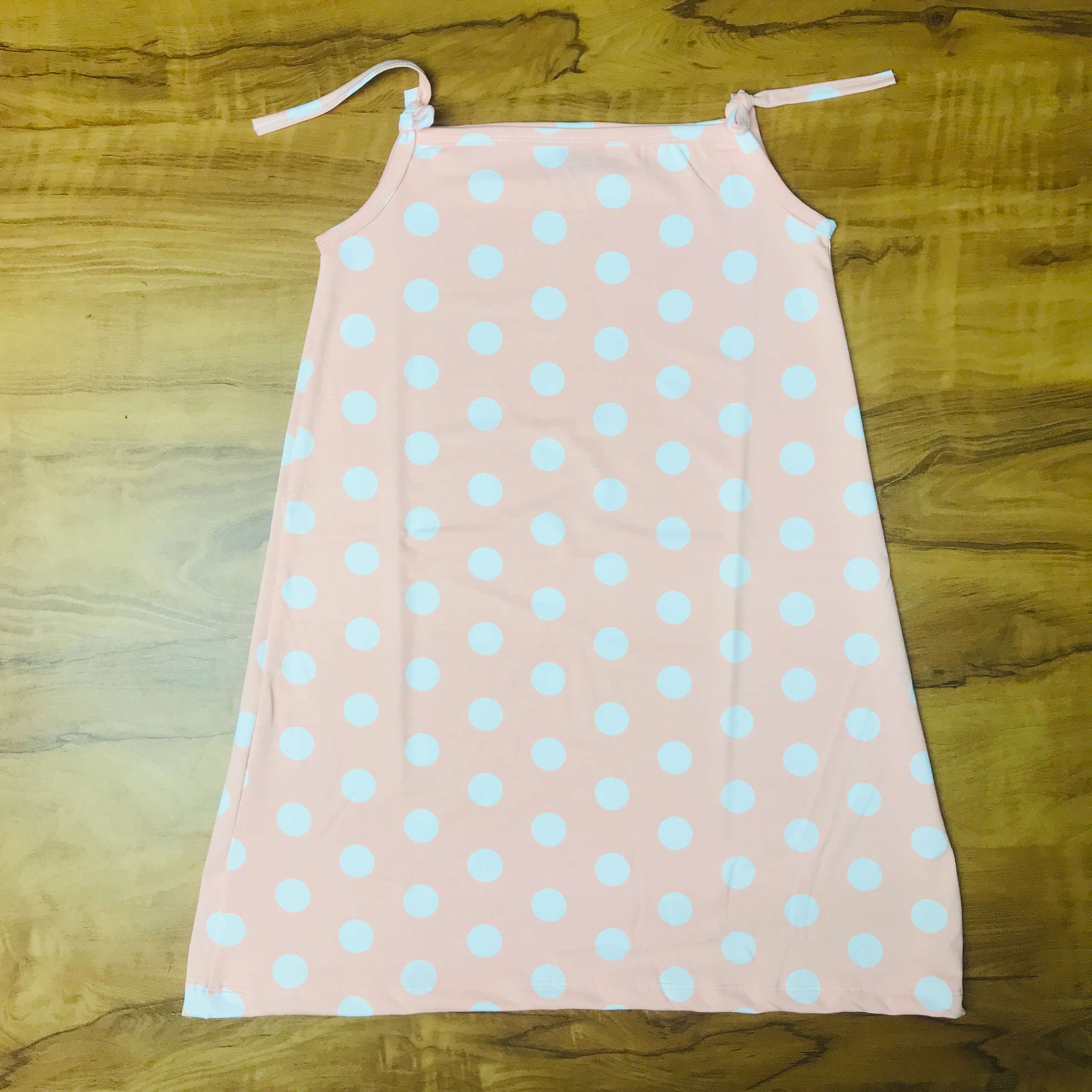 Bubbly Kids Sleeveless Frock Combo