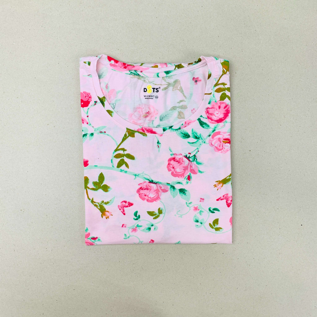 Dots Ladies Printed T-Shirt
