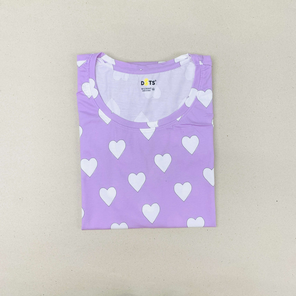 Dots Ladies Printed T-Shirt