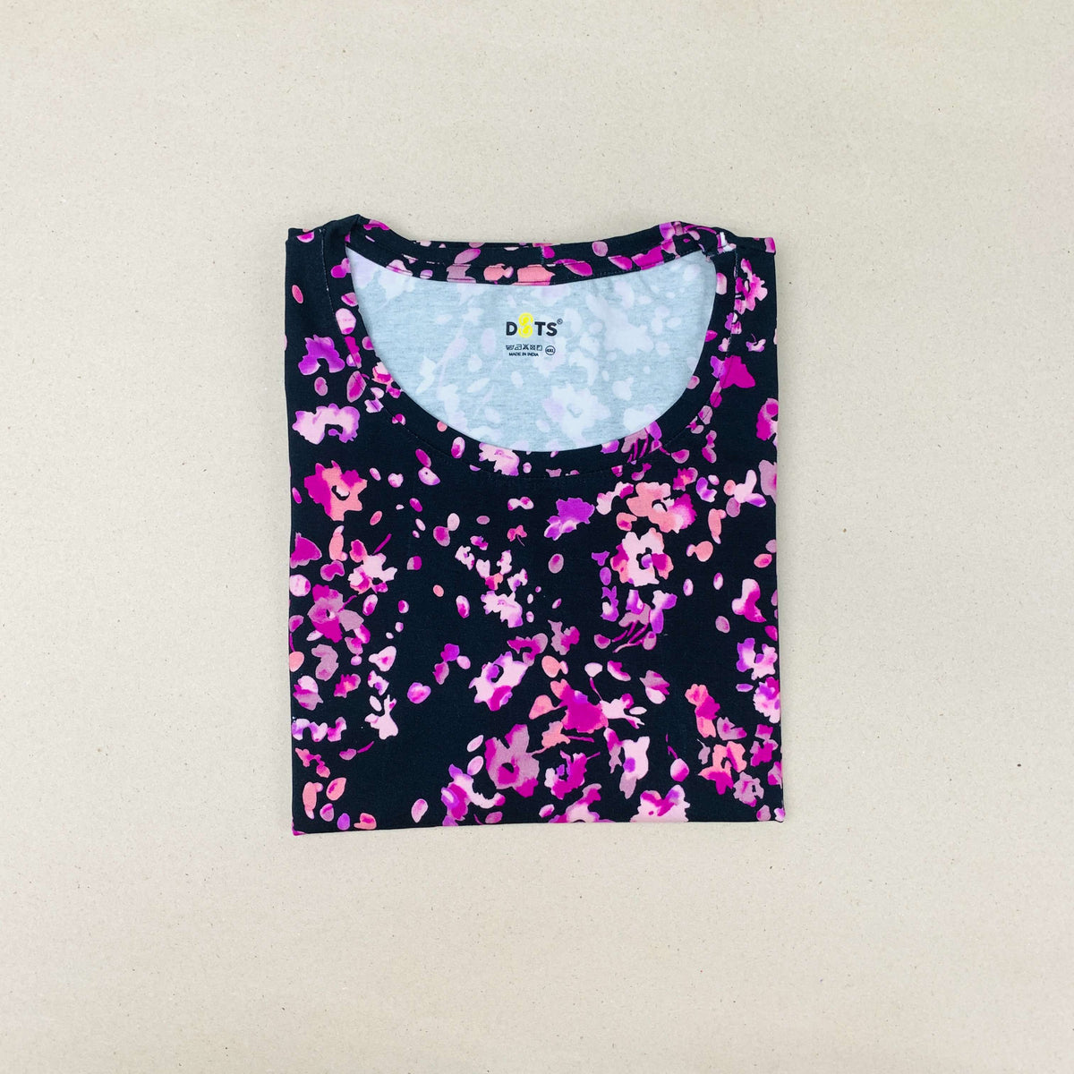 Dots Ladies Printed T-Shirt