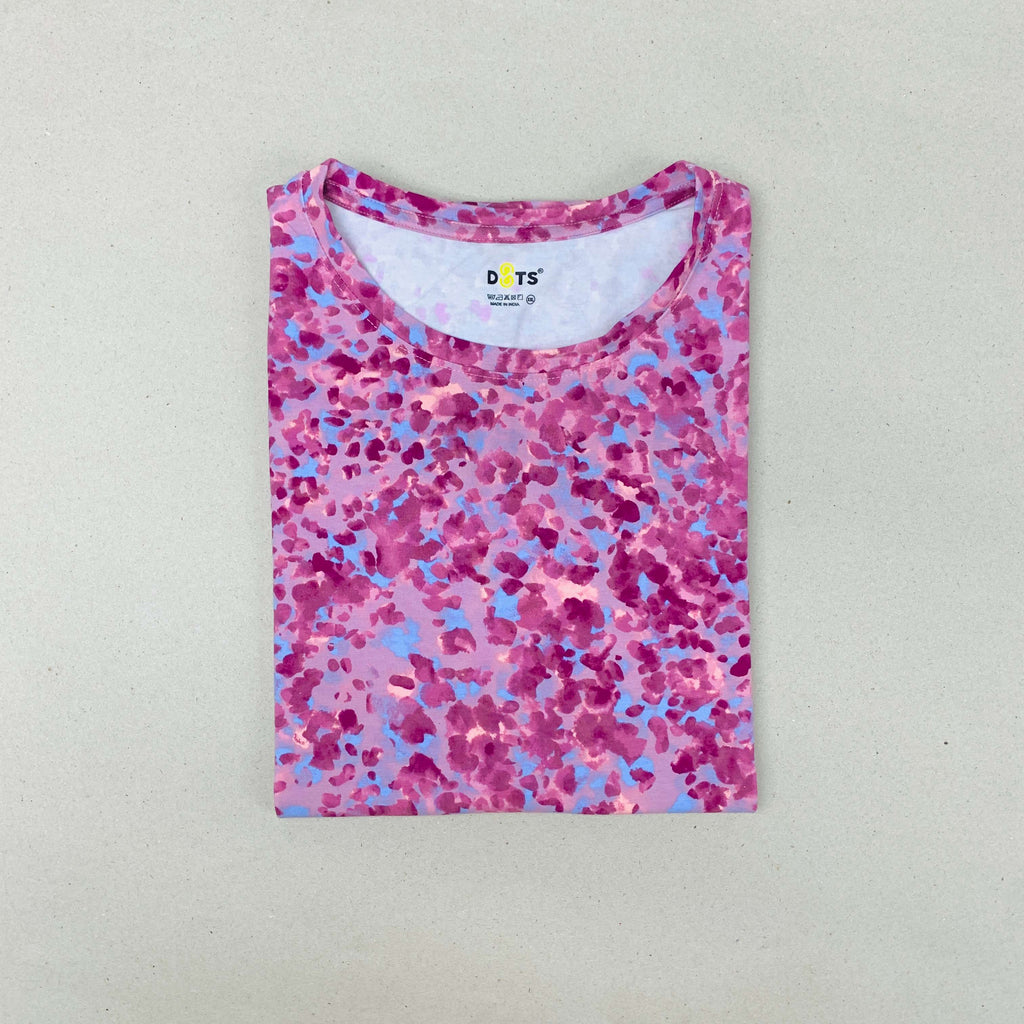 Dots Ladies Printed T-Shirt