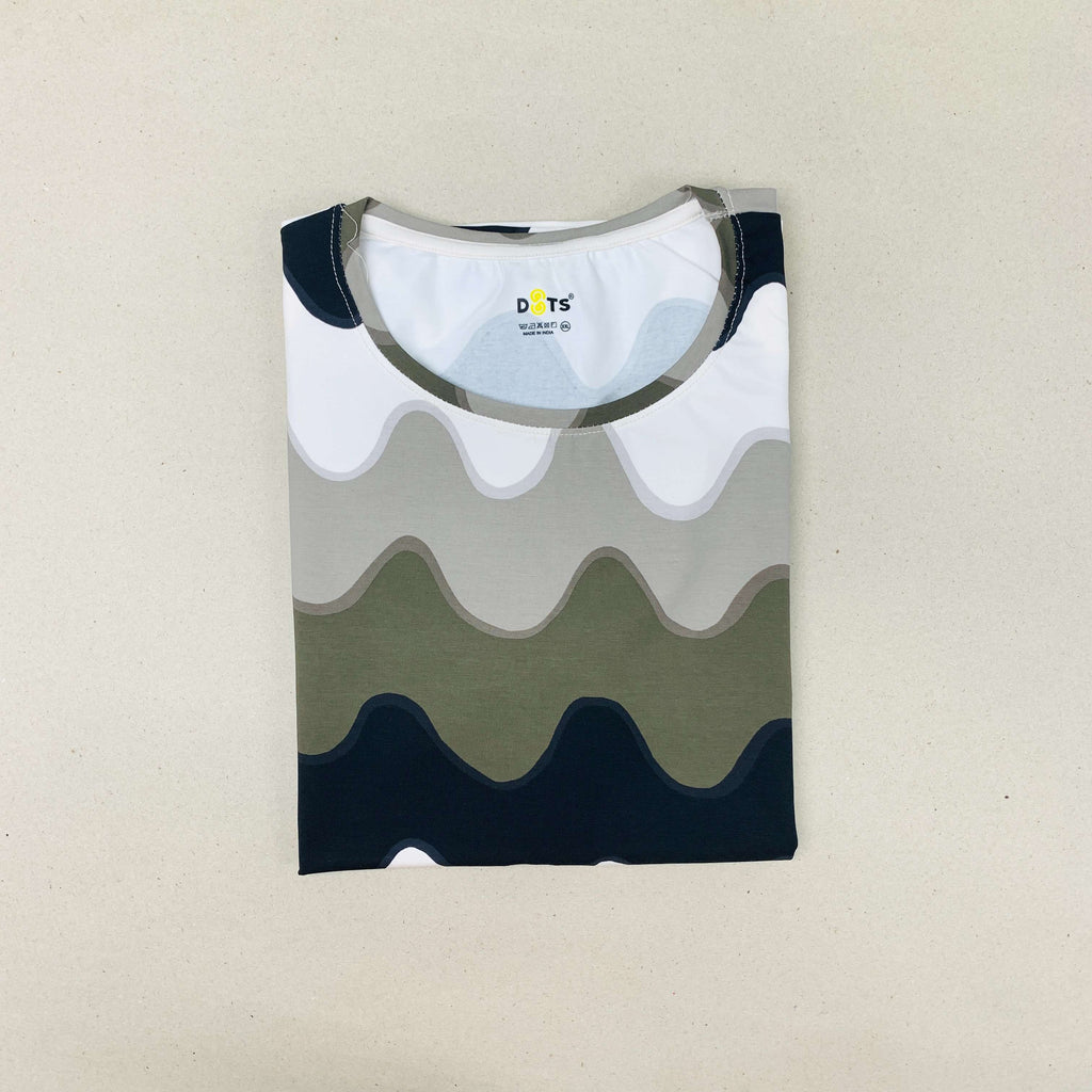 Dots Ladies Printed T-Shirt